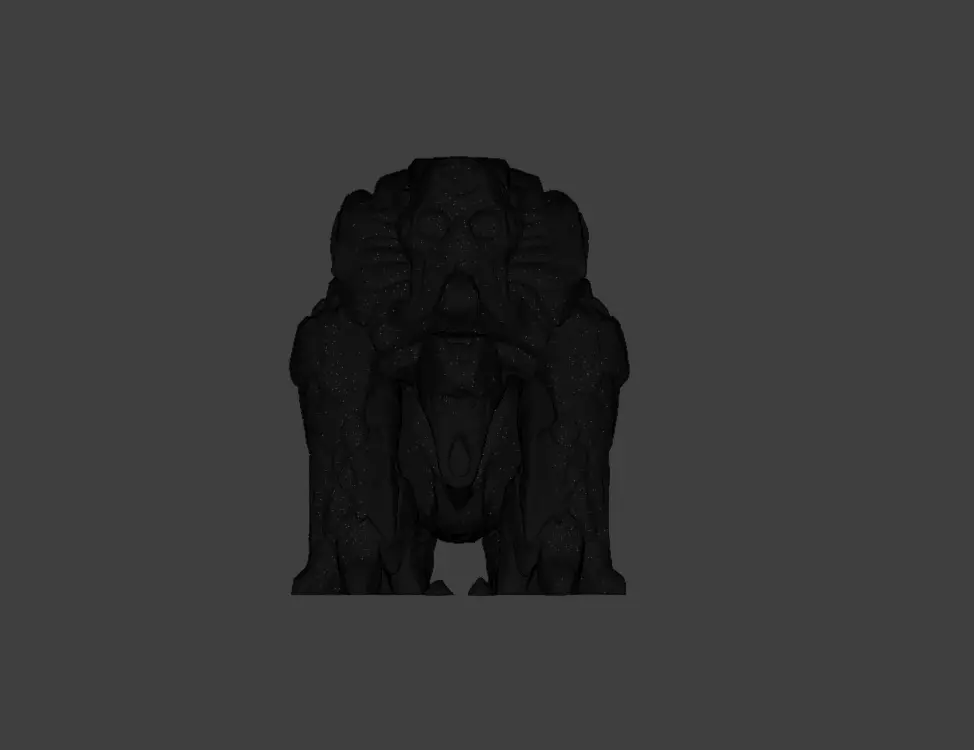 Crystalmourn Sentinel Low-poly 3D model_23