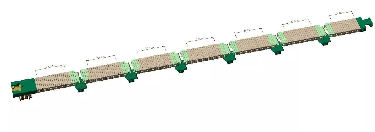 LOVE Unlimited Bracelet flexible 3D print model_3