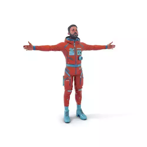 Orange Space Explorer model pack