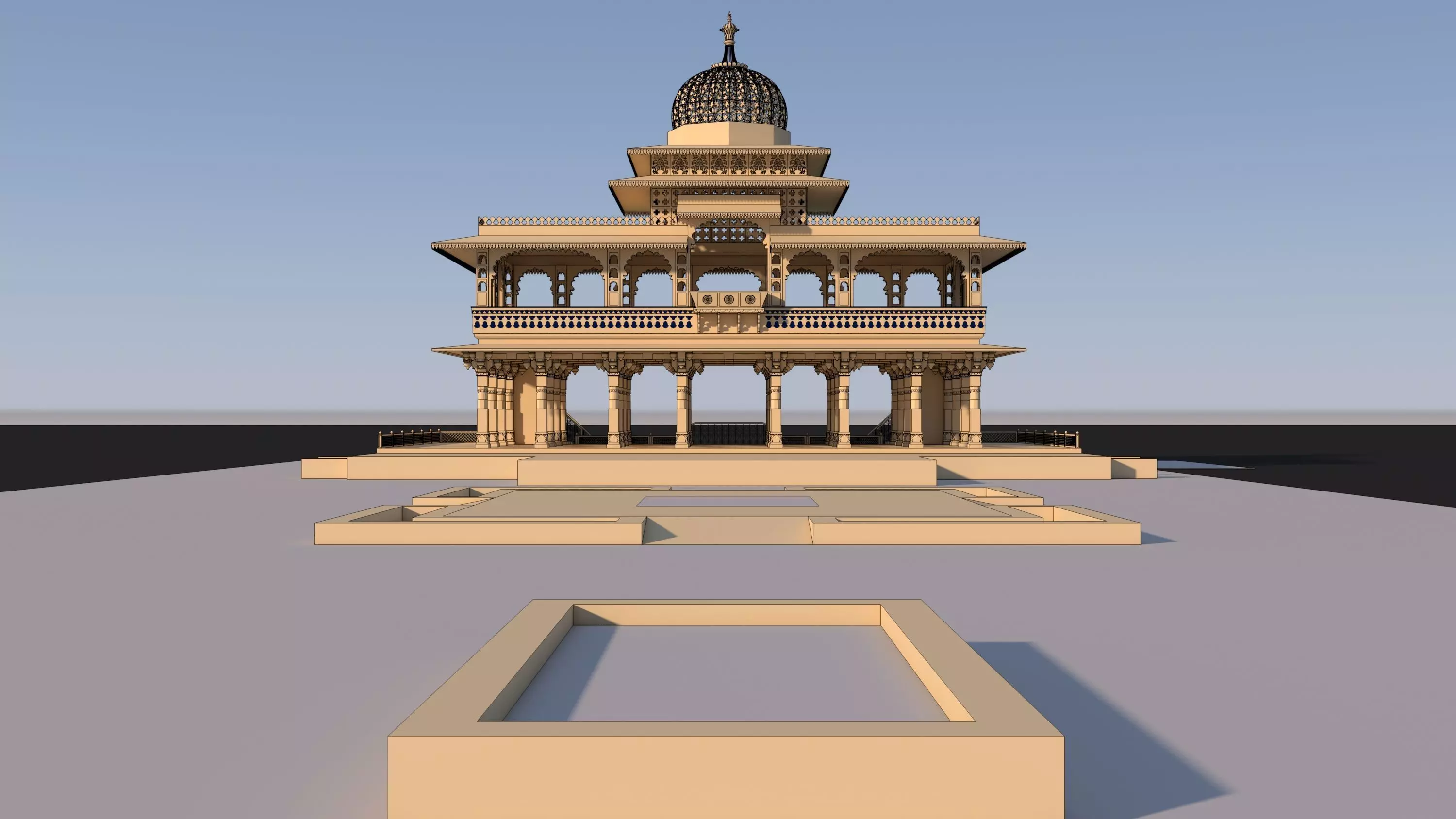 Zenana Mahal 3D model_18