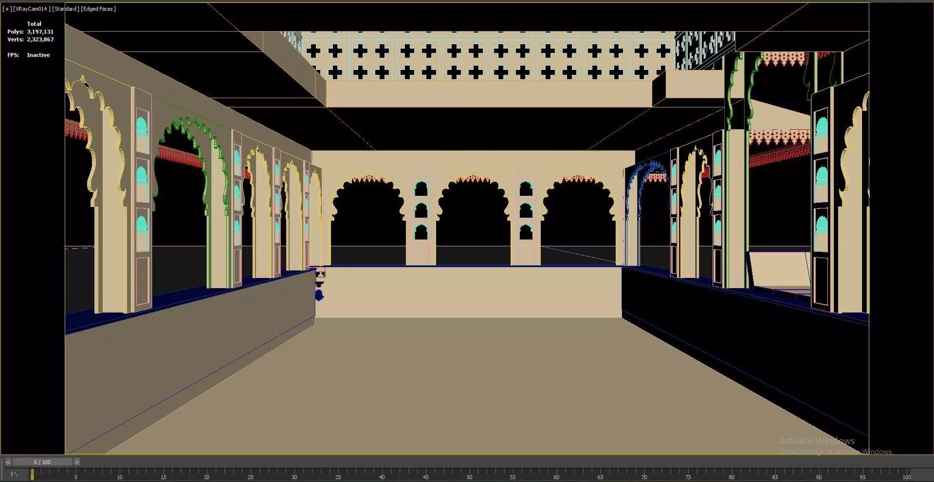 Zenana Mahal 3D model_49