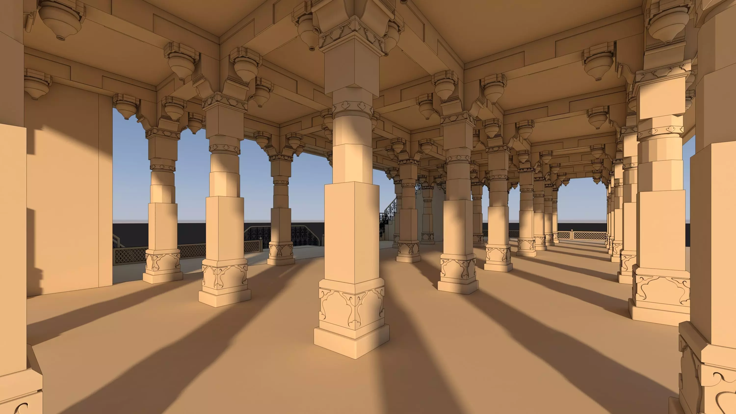 Zenana Mahal 3D model_30