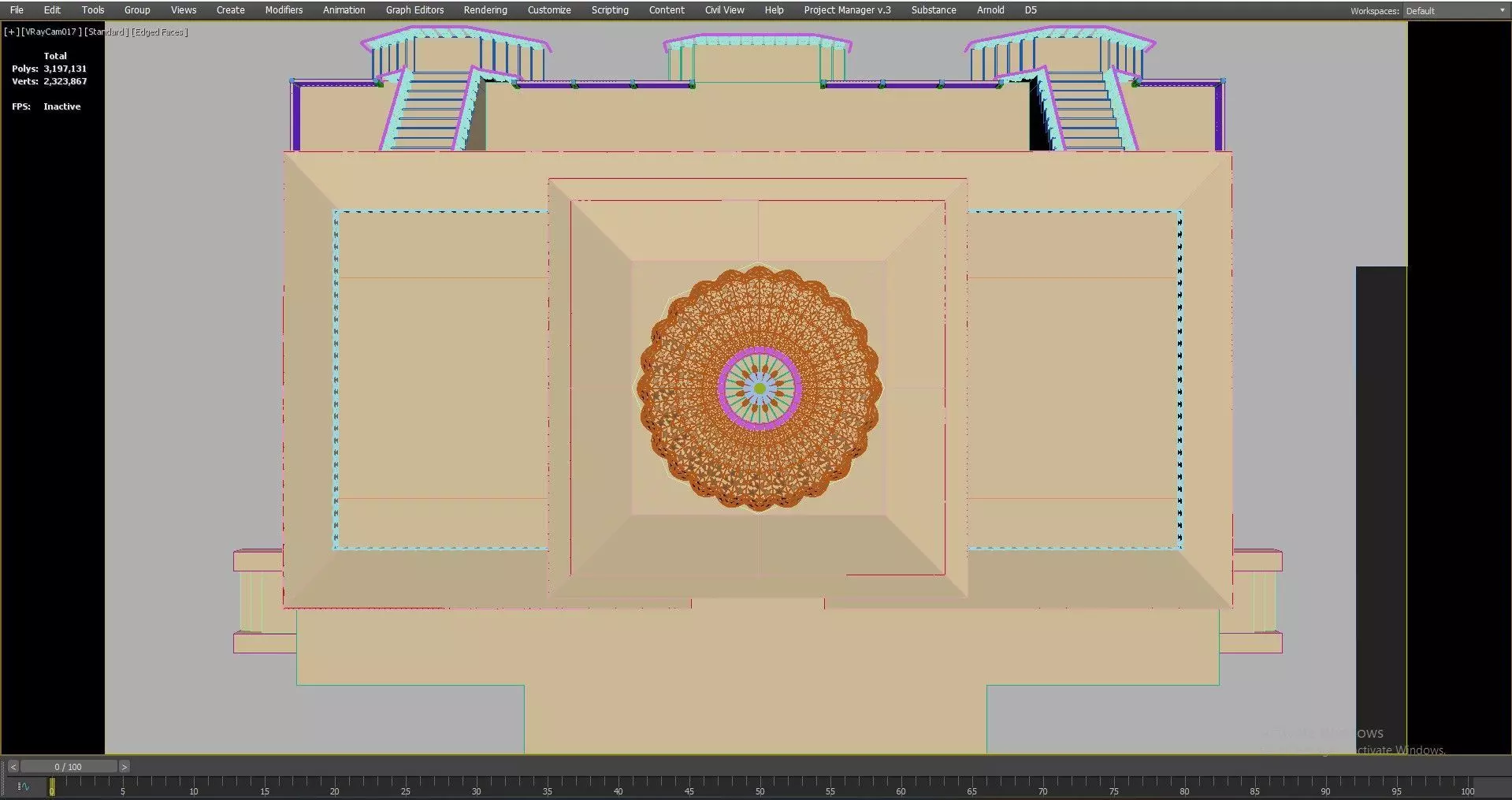 Zenana Mahal 3D model_52