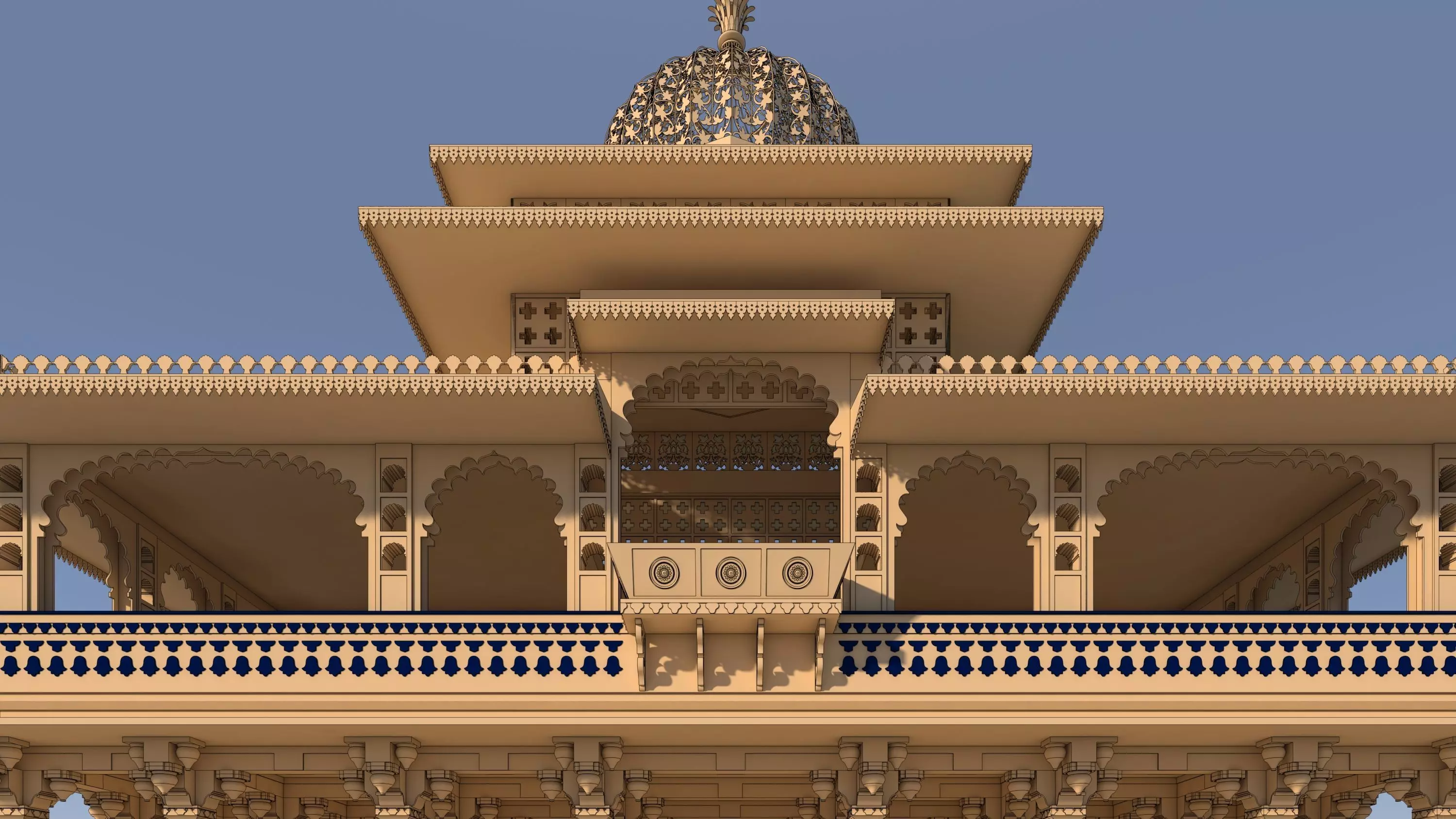 Zenana Mahal 3D model_27