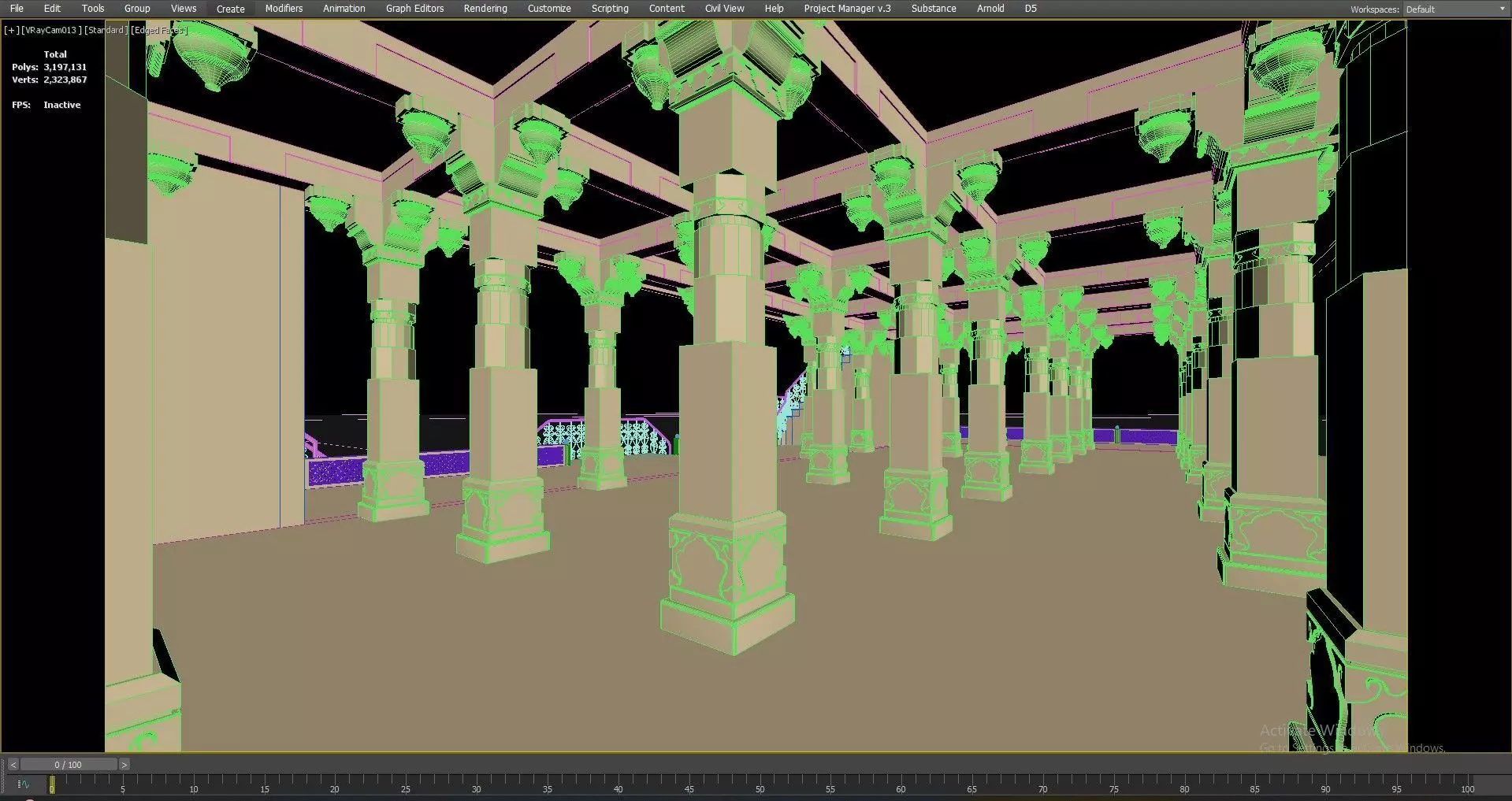 Zenana Mahal 3D model_48