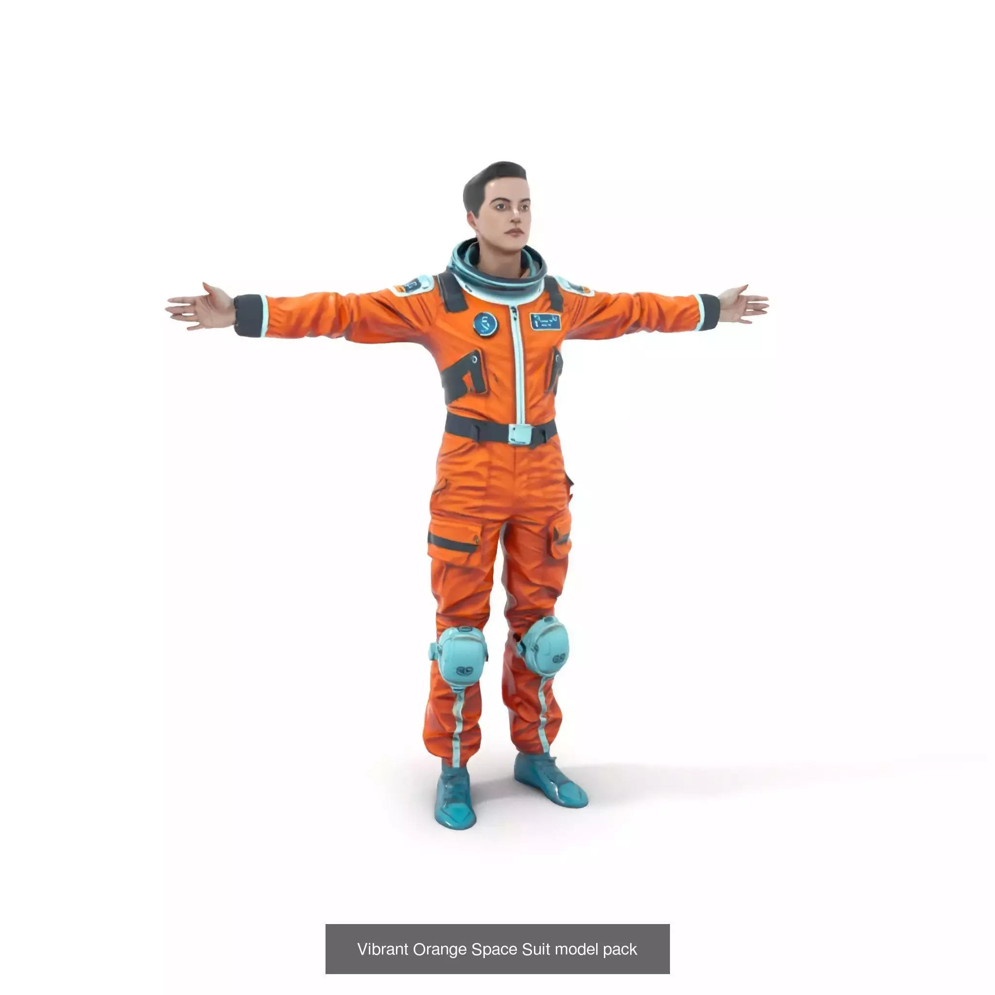 Diverse Space Suit Models 3D Model Collection_14