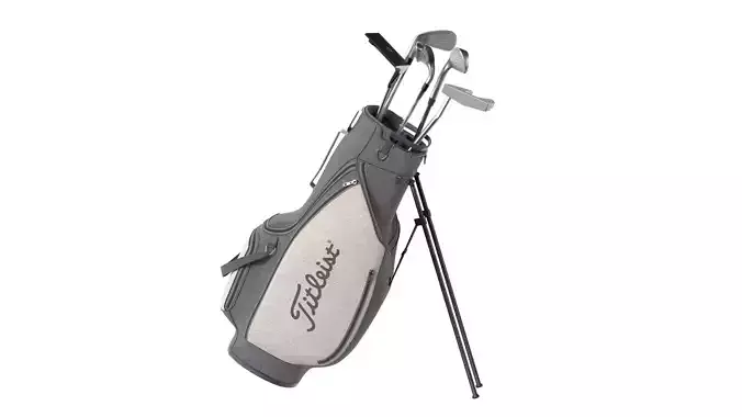 Golf Bag Clubs and Putter 
