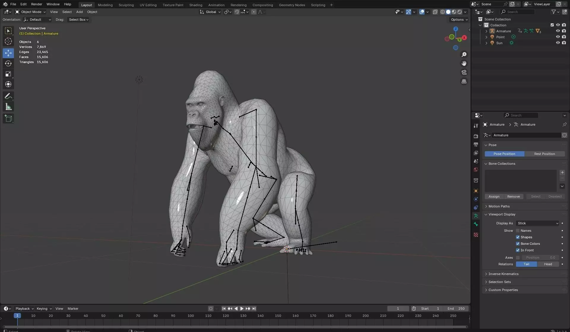 Gorilla-A3 3D model_19