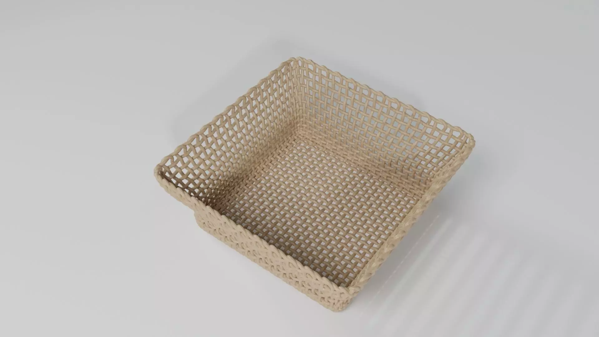WICKER BASKET06 3D model_0