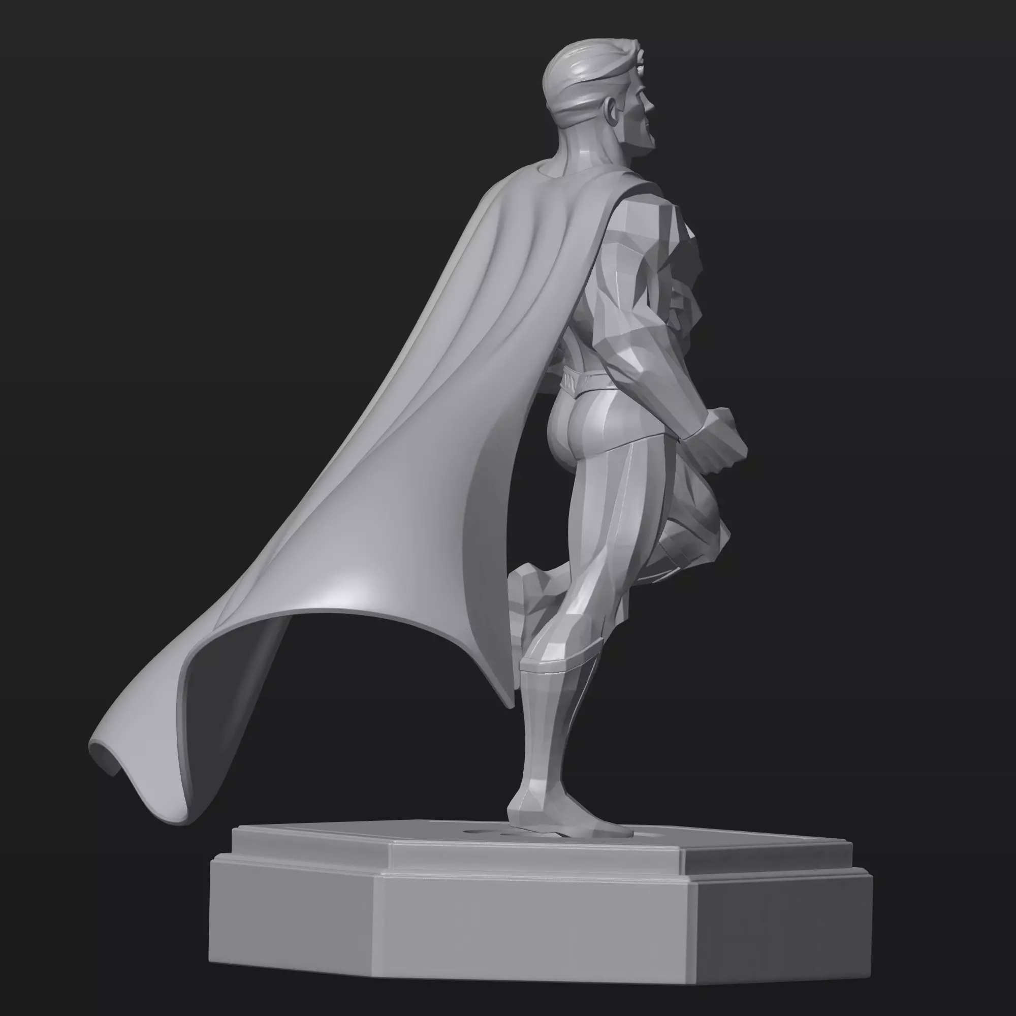 superhero superman model 3D print model_4