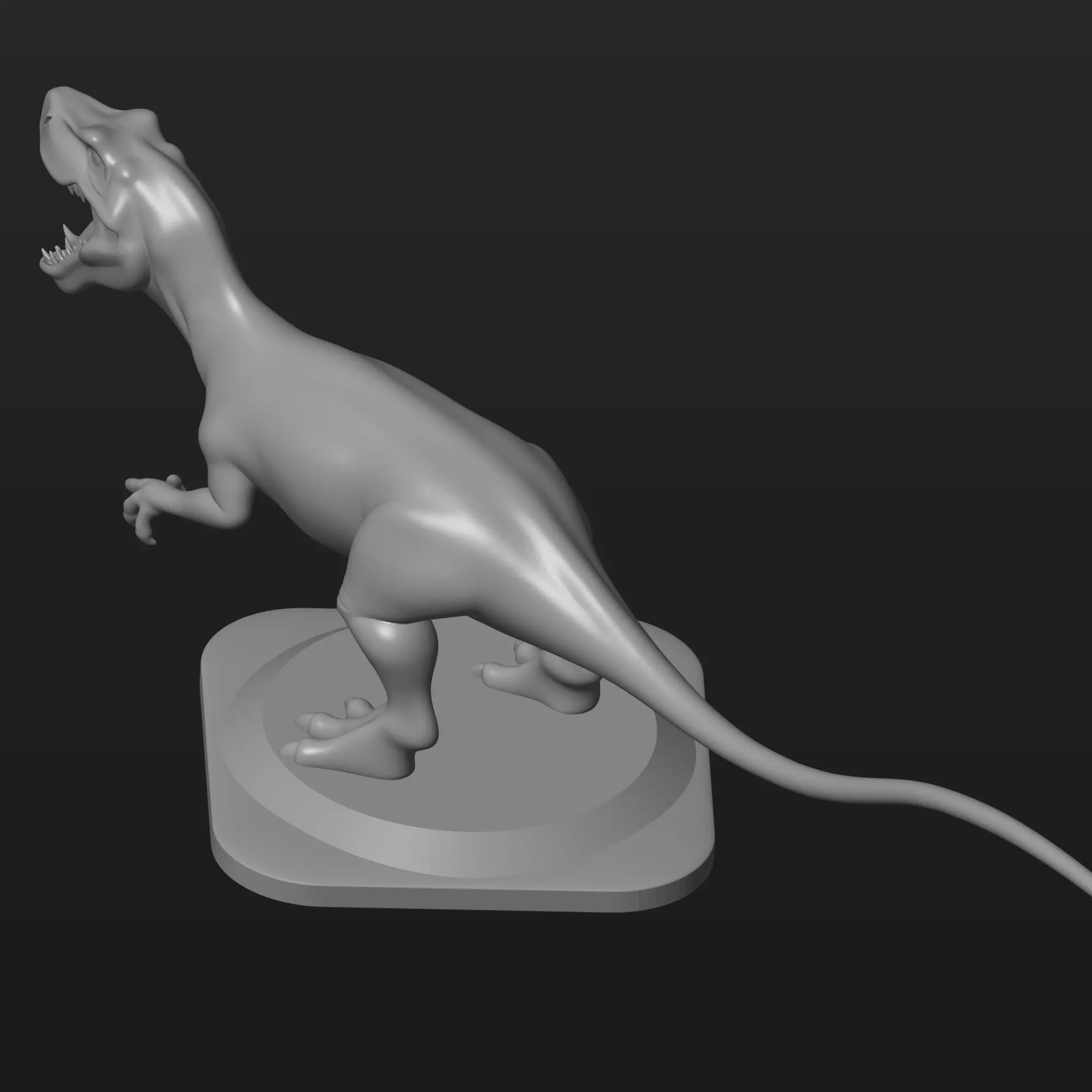 jurassic park dinosaur model 3D print model_2