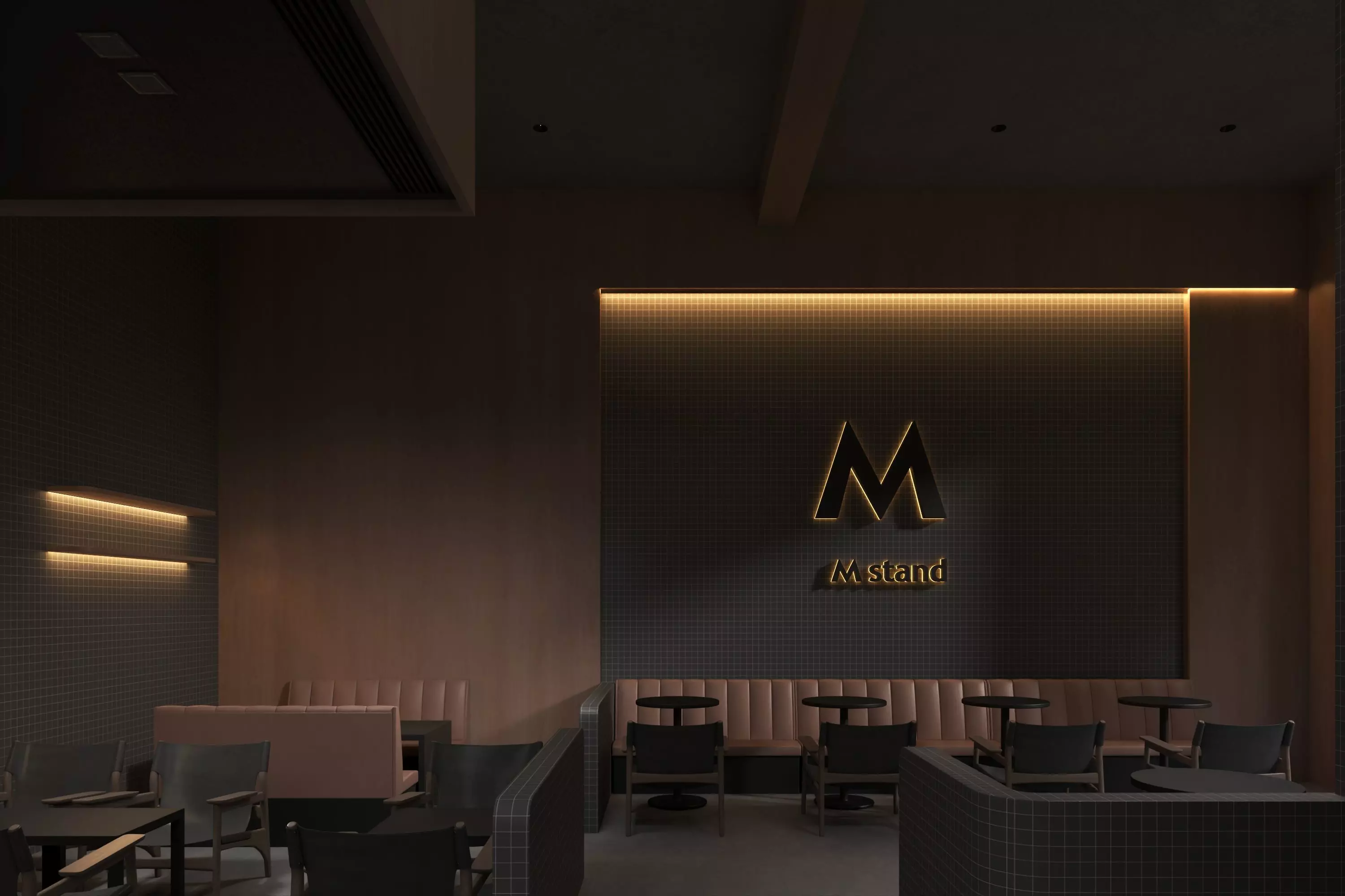 Coffe Shop 07 Low-poly 3D model_6