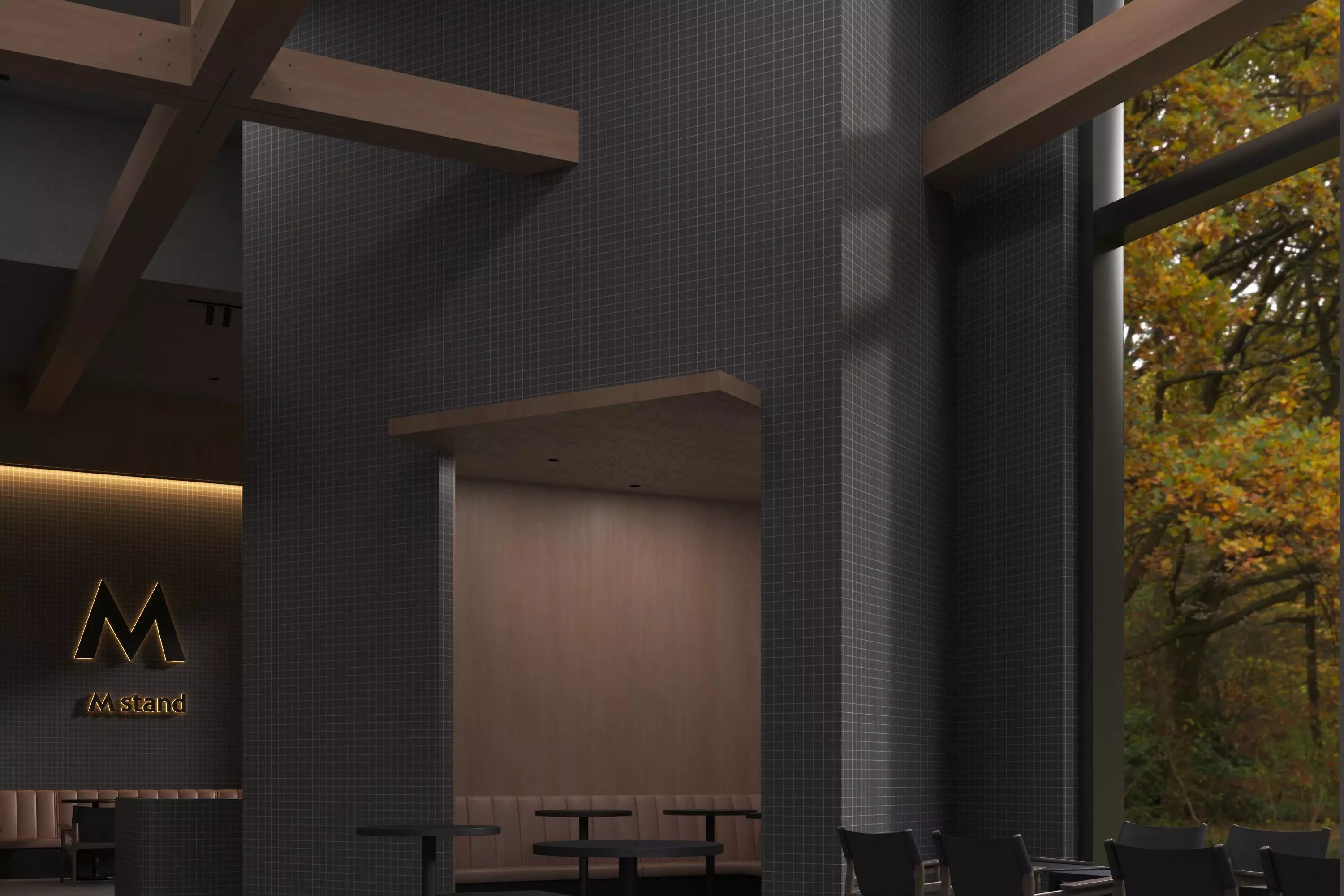 Coffe Shop 07 Low-poly 3D model_2