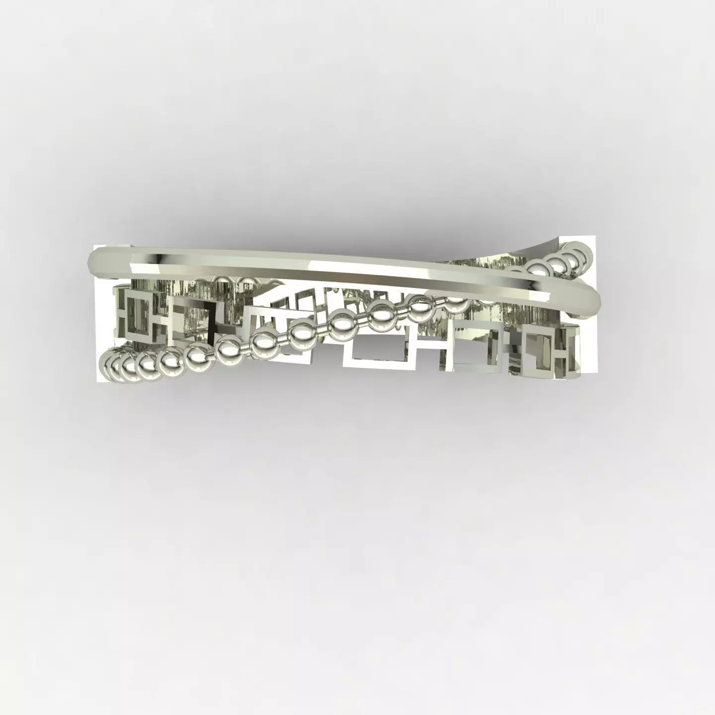 CrossOver ring 01 3D print model_9