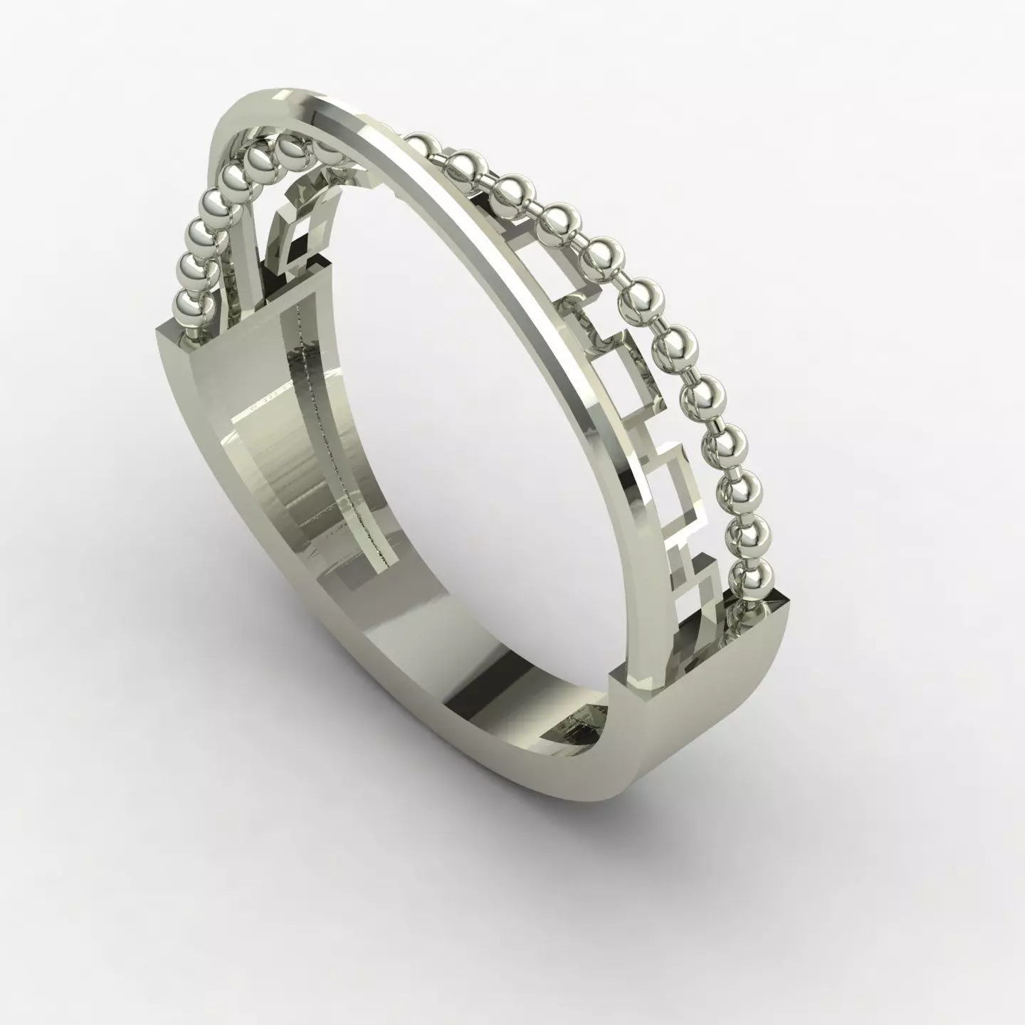 CrossOver ring 01 3D print model_12