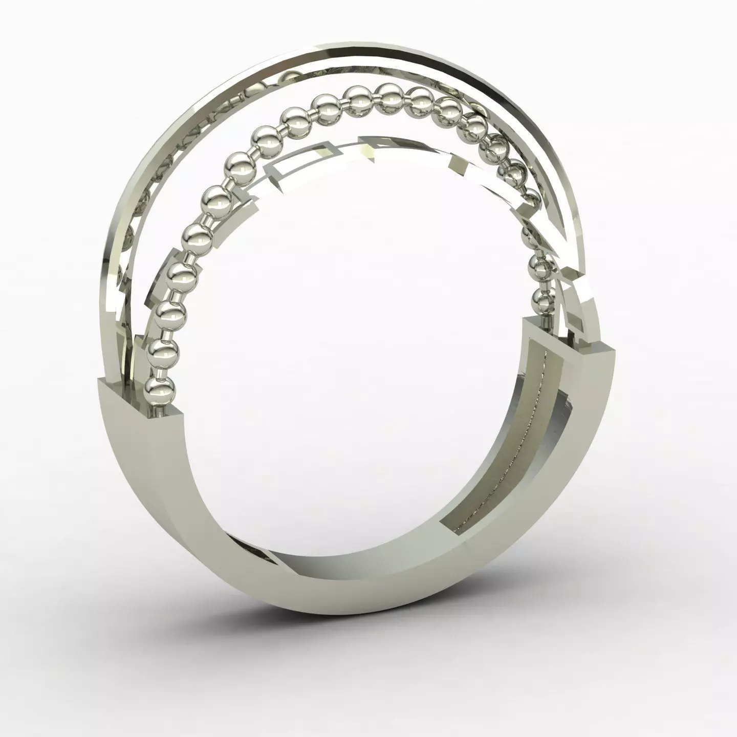 CrossOver ring 01 3D print model_13