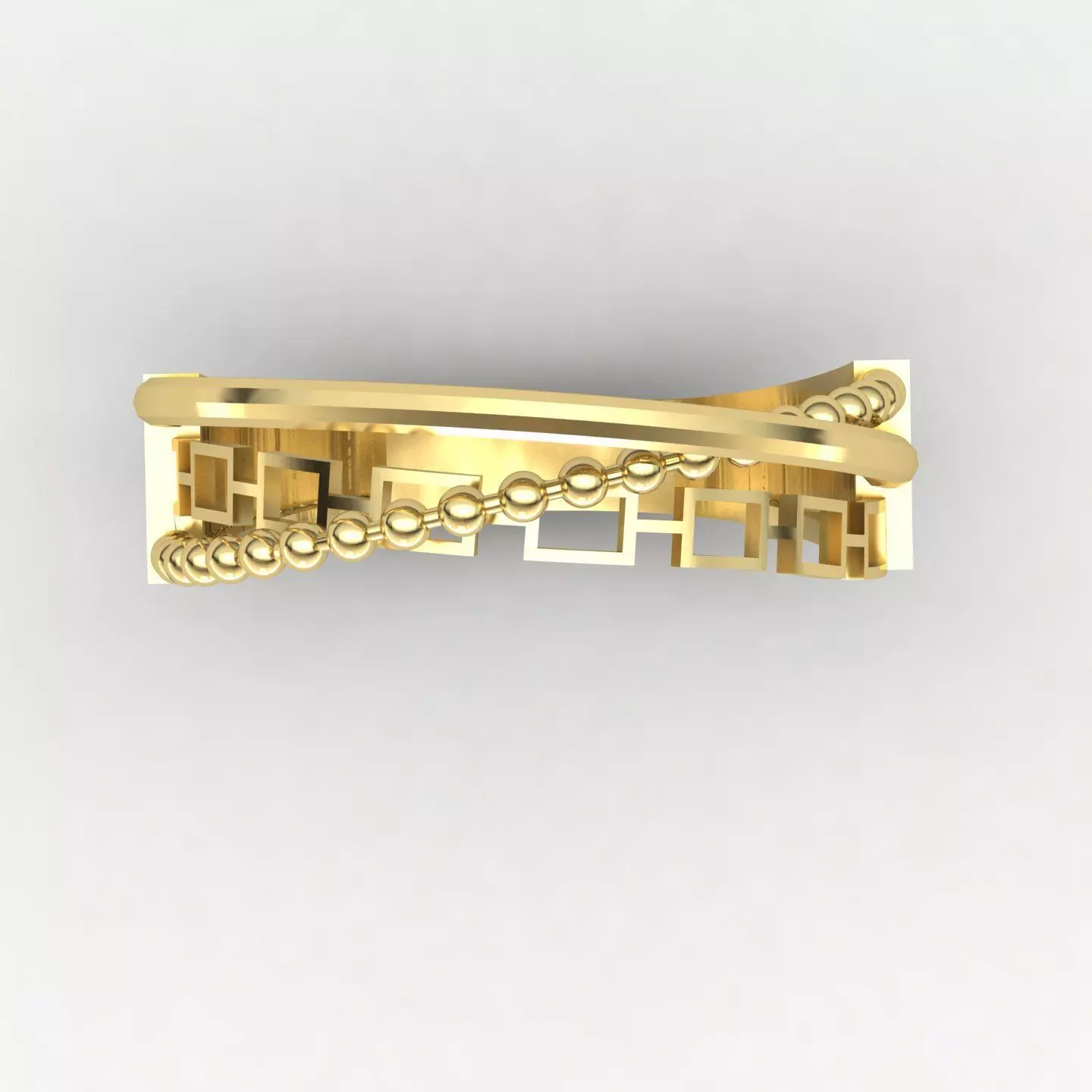 CrossOver ring 01 3D print model_11