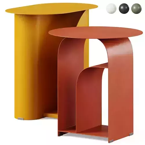 Vetra and Orrica side tables by Interior Secrets