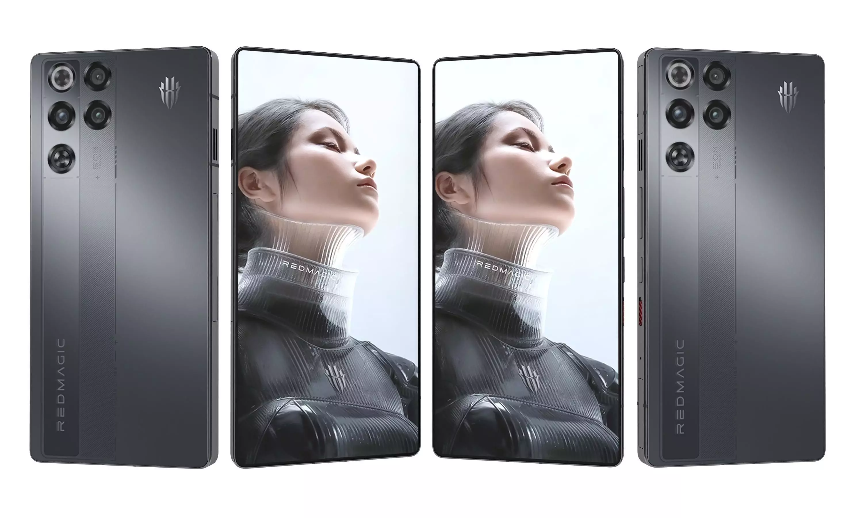 ZTE nubia RedMagic 11 Pro Black 3D model_25