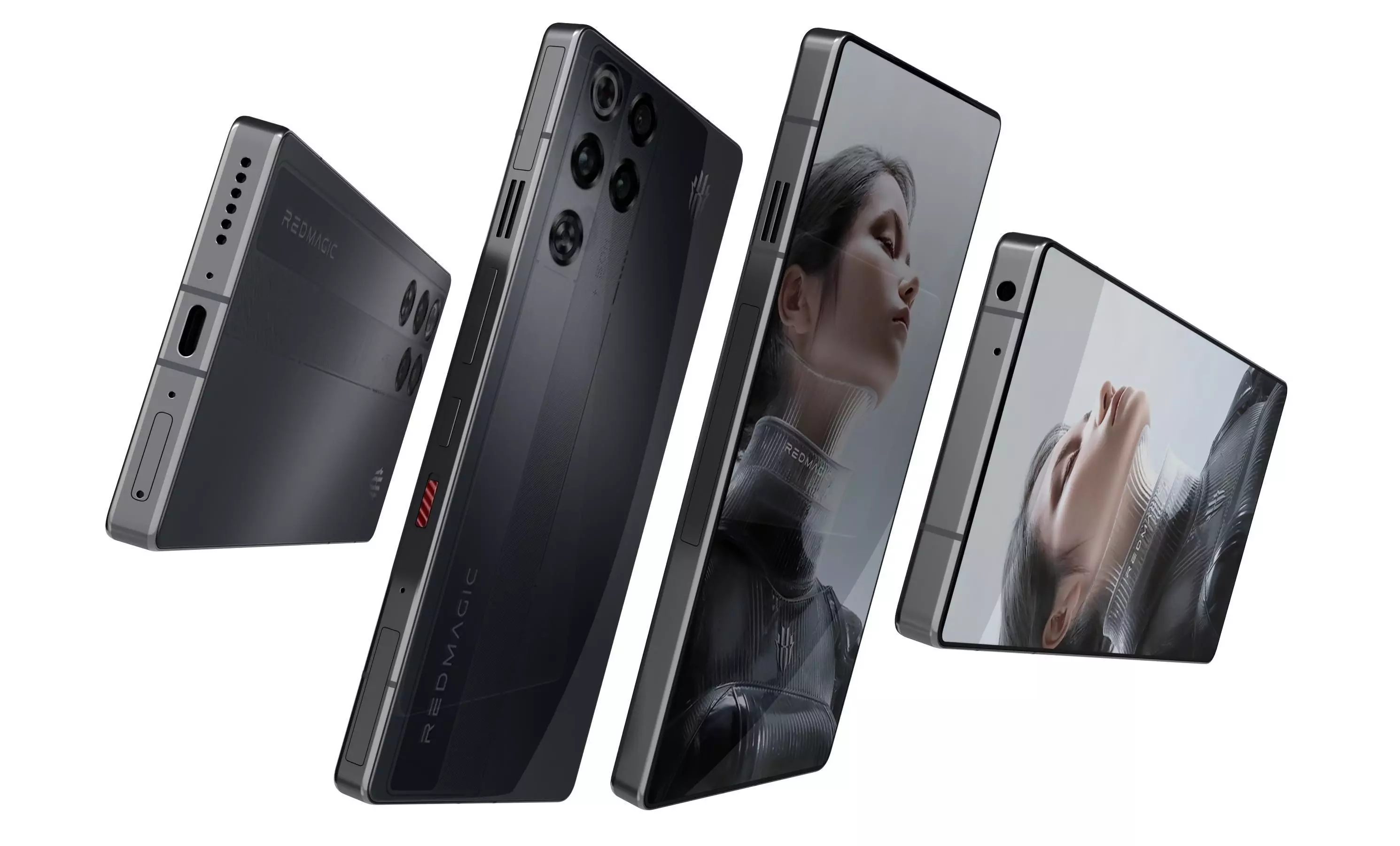 ZTE nubia RedMagic 11 Pro Black 3D model_5