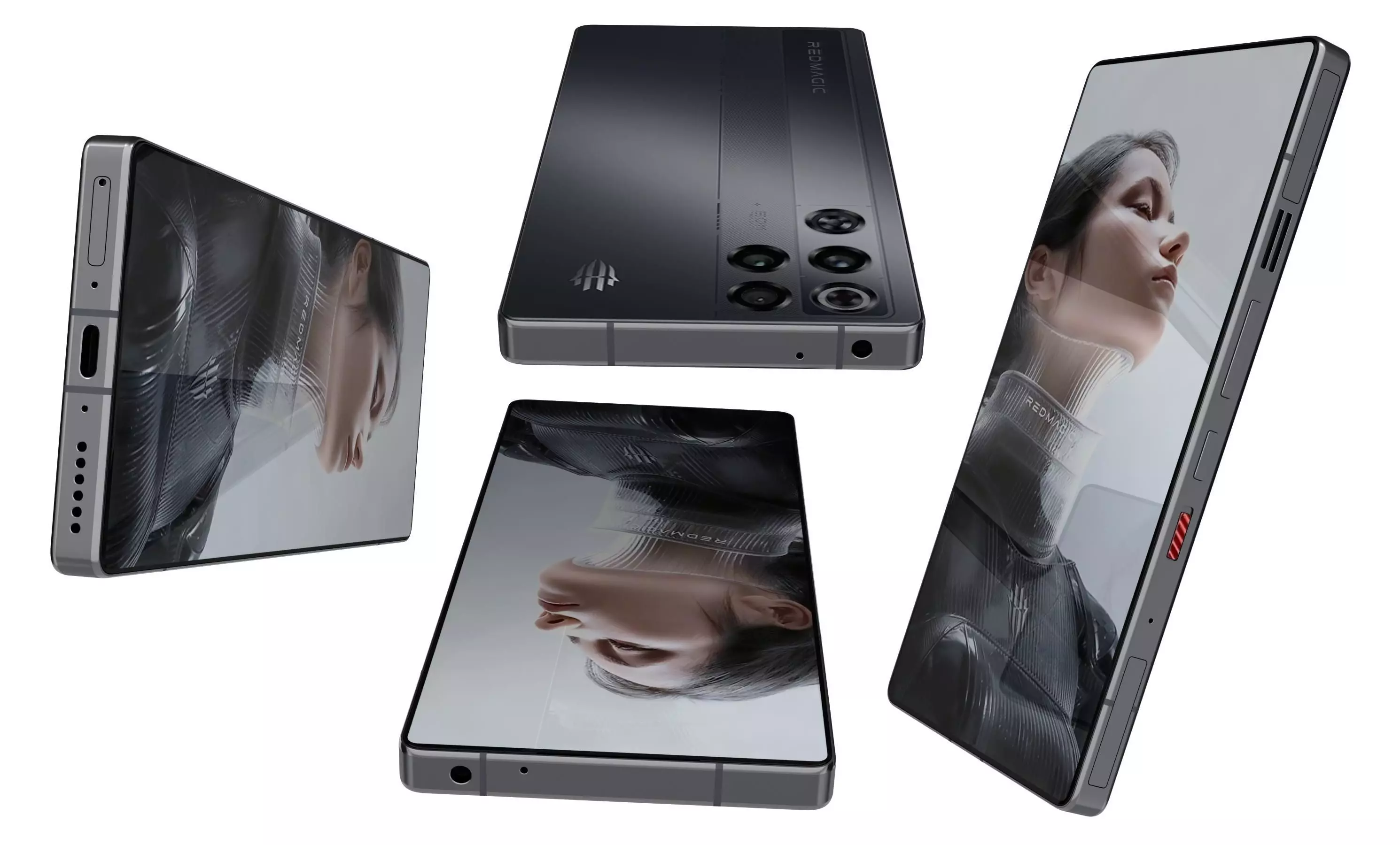 ZTE nubia RedMagic 11 Pro Black 3D model_7