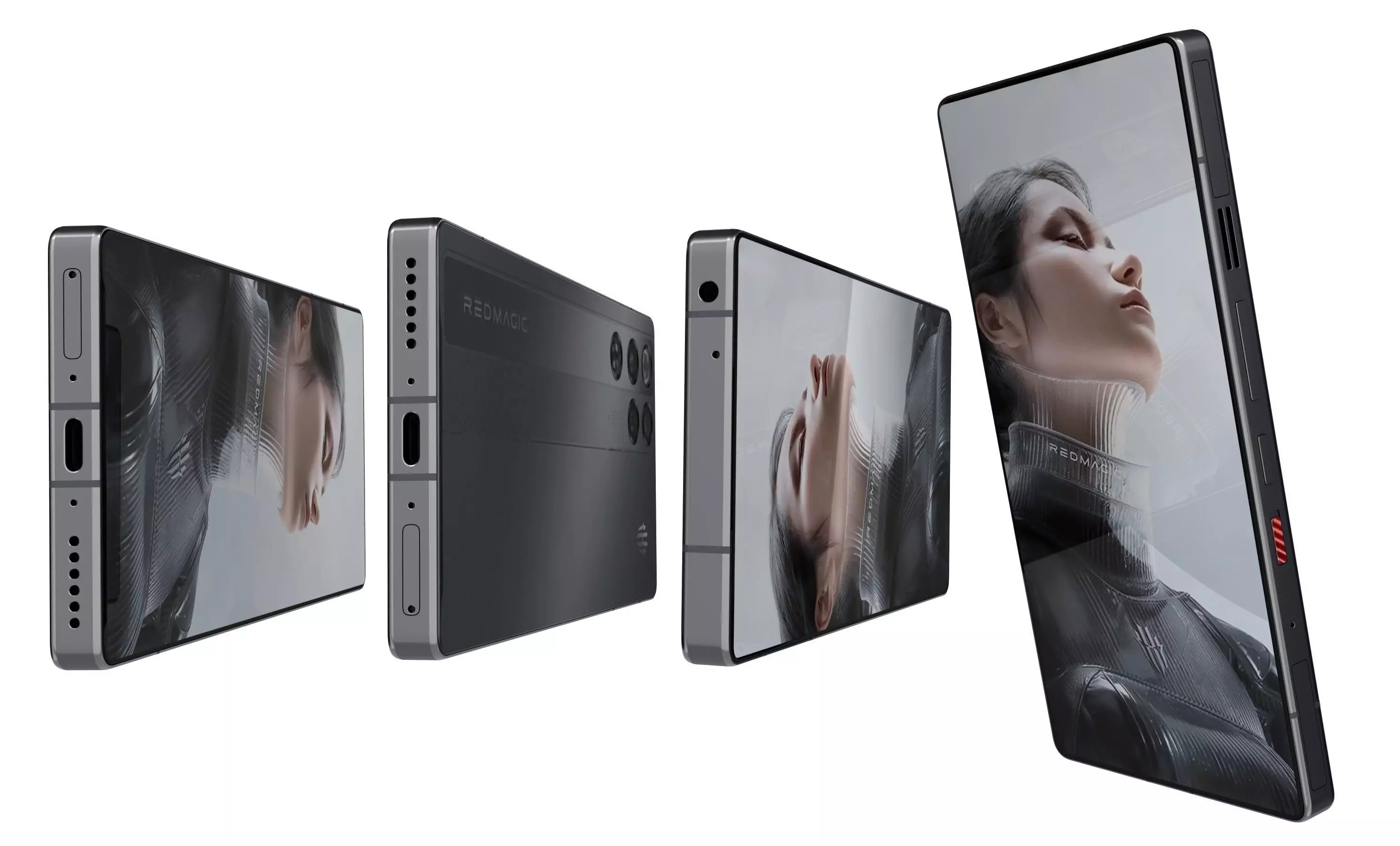 ZTE nubia RedMagic 11 Pro Black 3D model_6