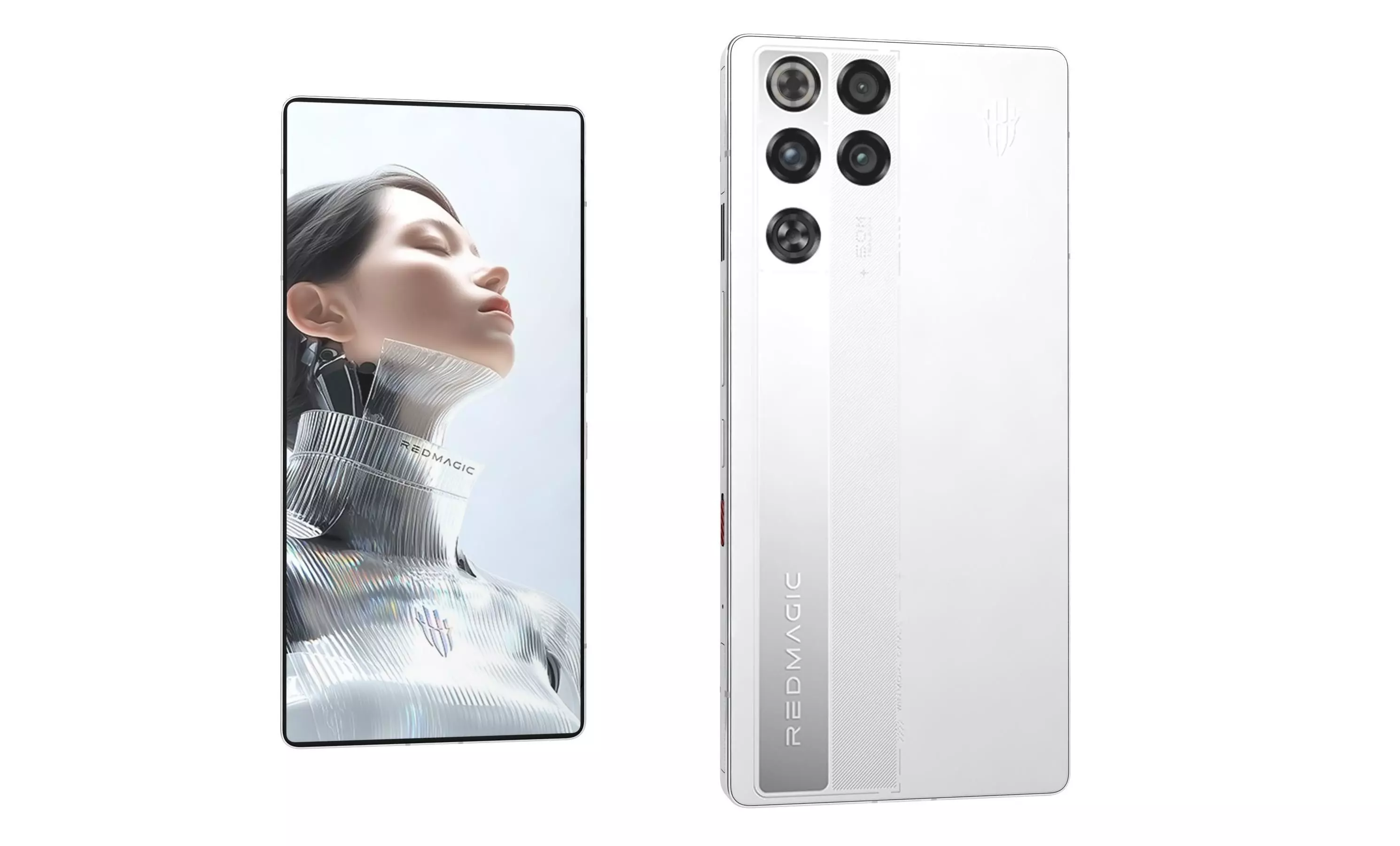 ZTE nubia RedMagic 11 Pro Black And White 3D model_2