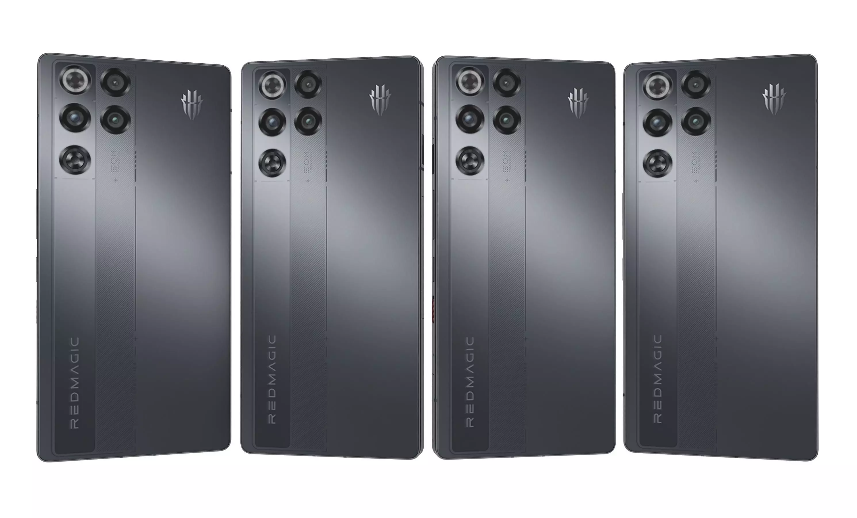 ZTE nubia RedMagic 11 Pro Black And White 3D model_17