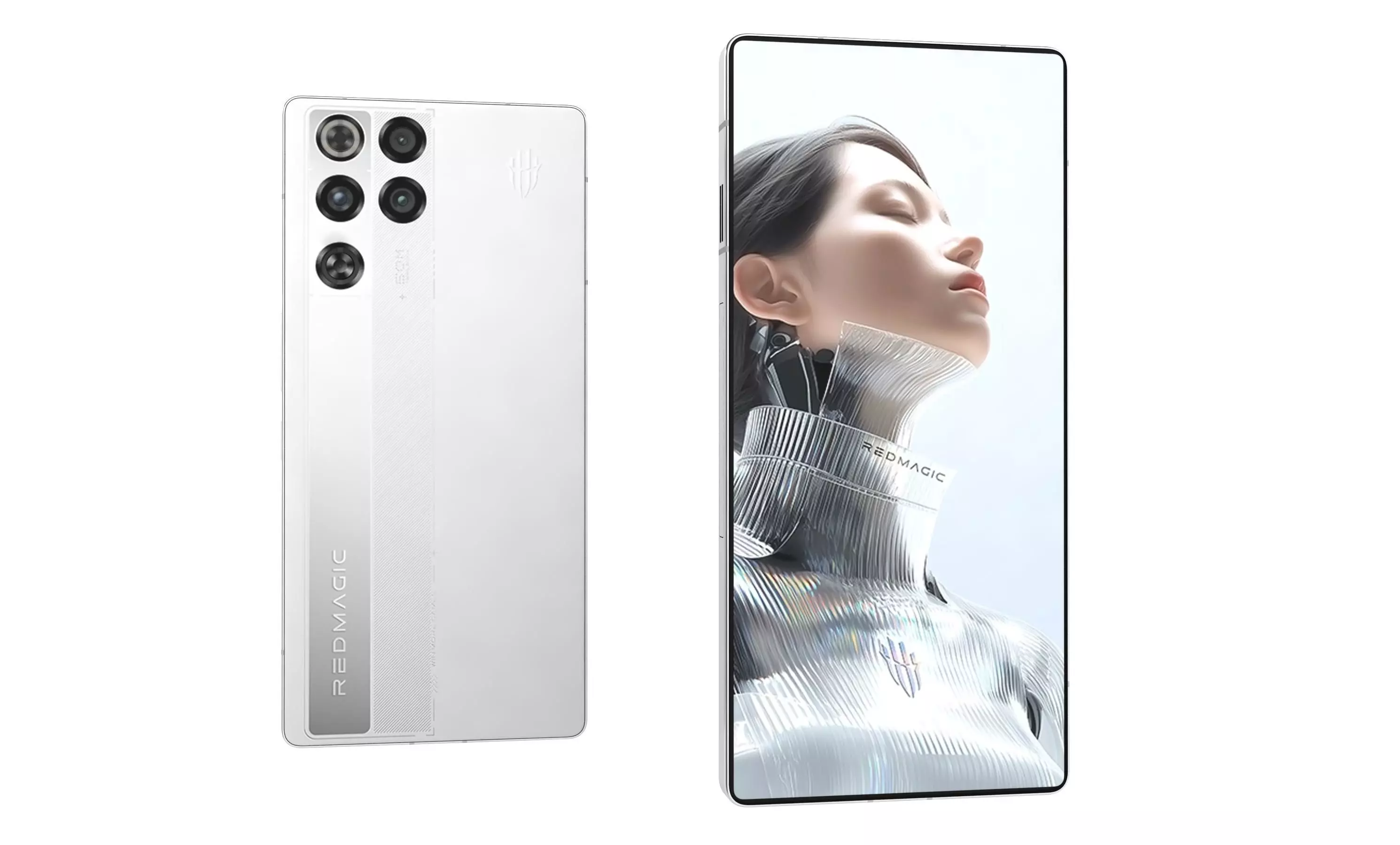 ZTE nubia RedMagic 11 Pro Black And White 3D model_22