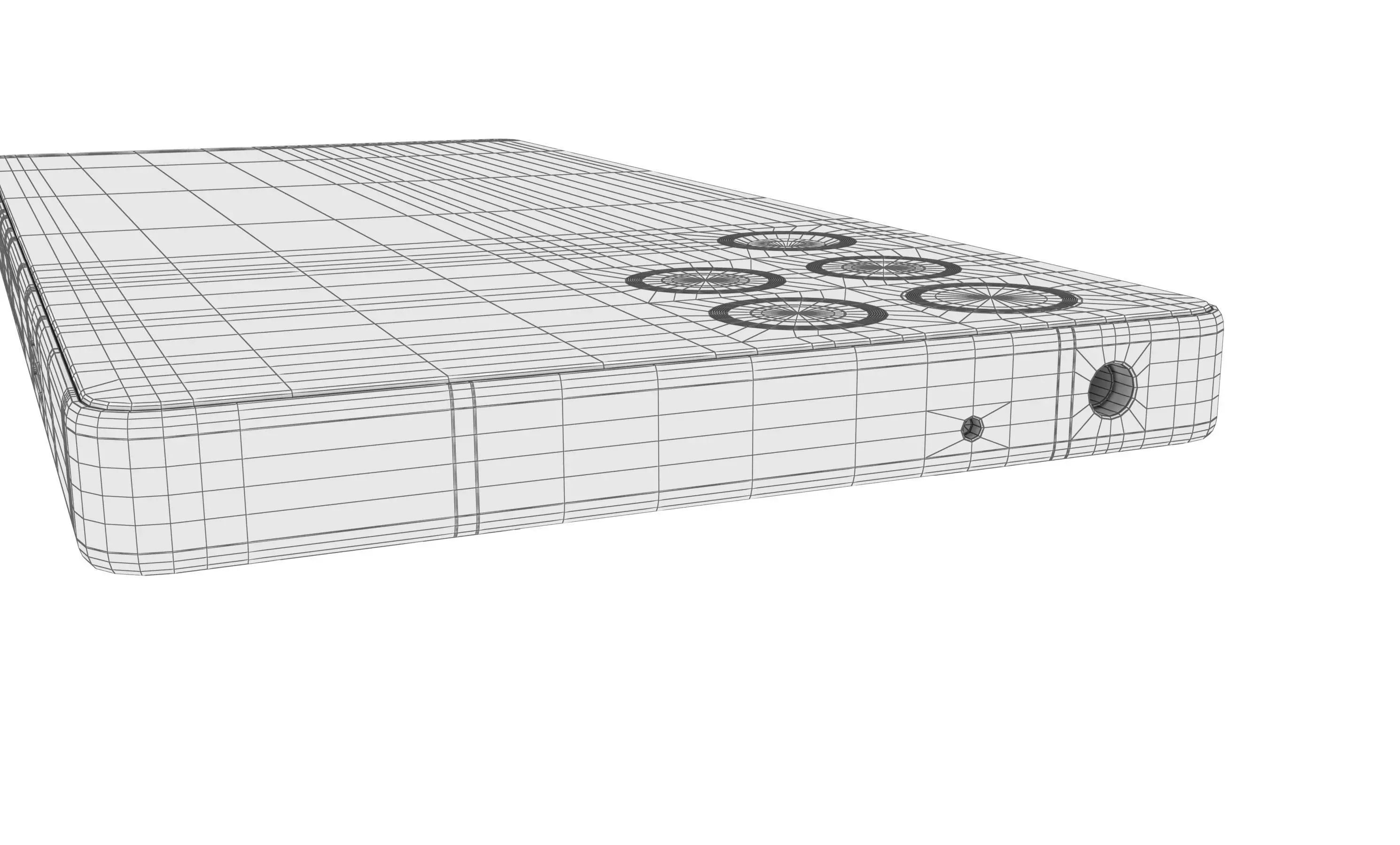 ZTE nubia RedMagic 11 Pro Black And White 3D model_14