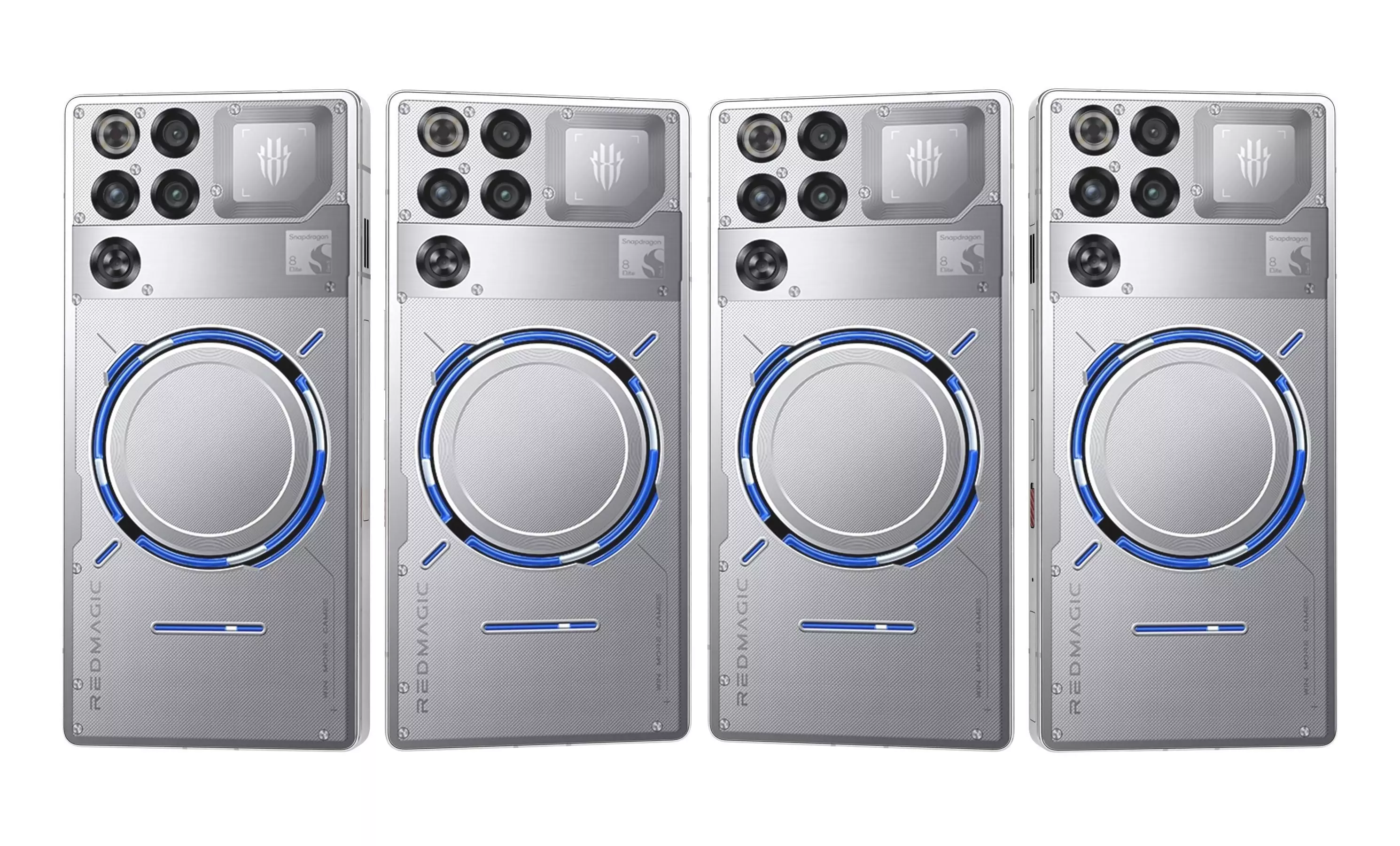 ZTE nubia RedMagic 11 Pro Plus Black And White 3D model_19