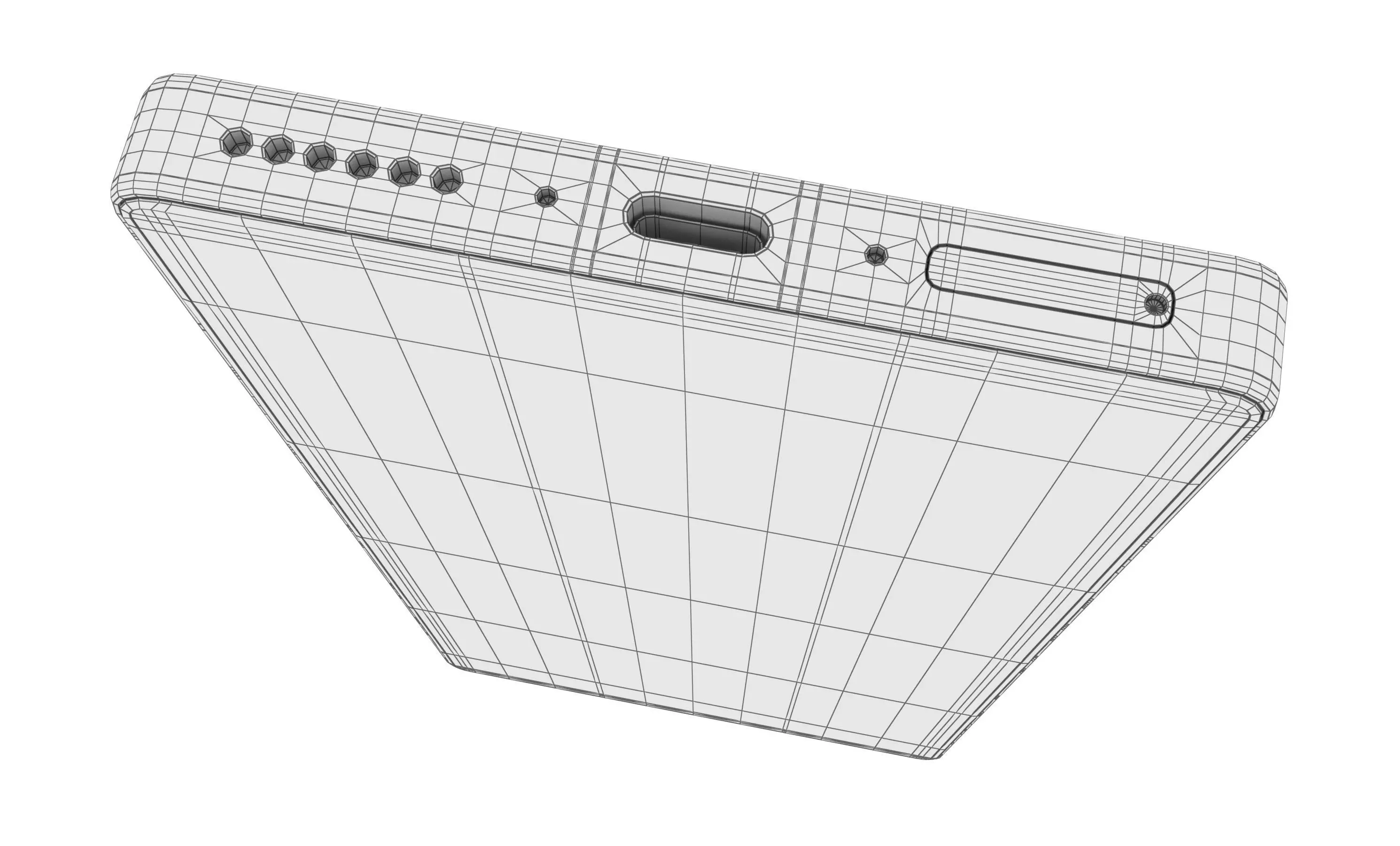 ZTE nubia RedMagic 11 Pro Plus Black And White 3D model_8