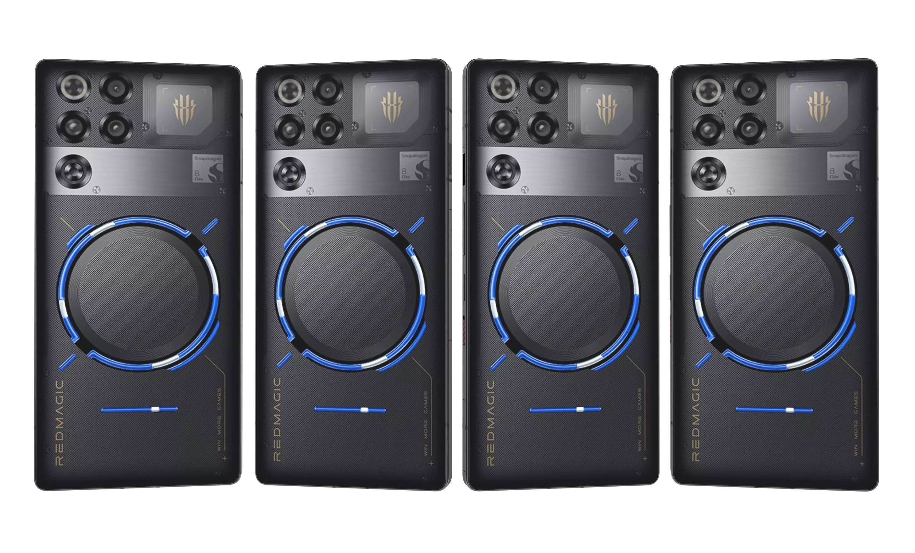 ZTE nubia RedMagic 11 Pro Plus Black And White 3D model_17