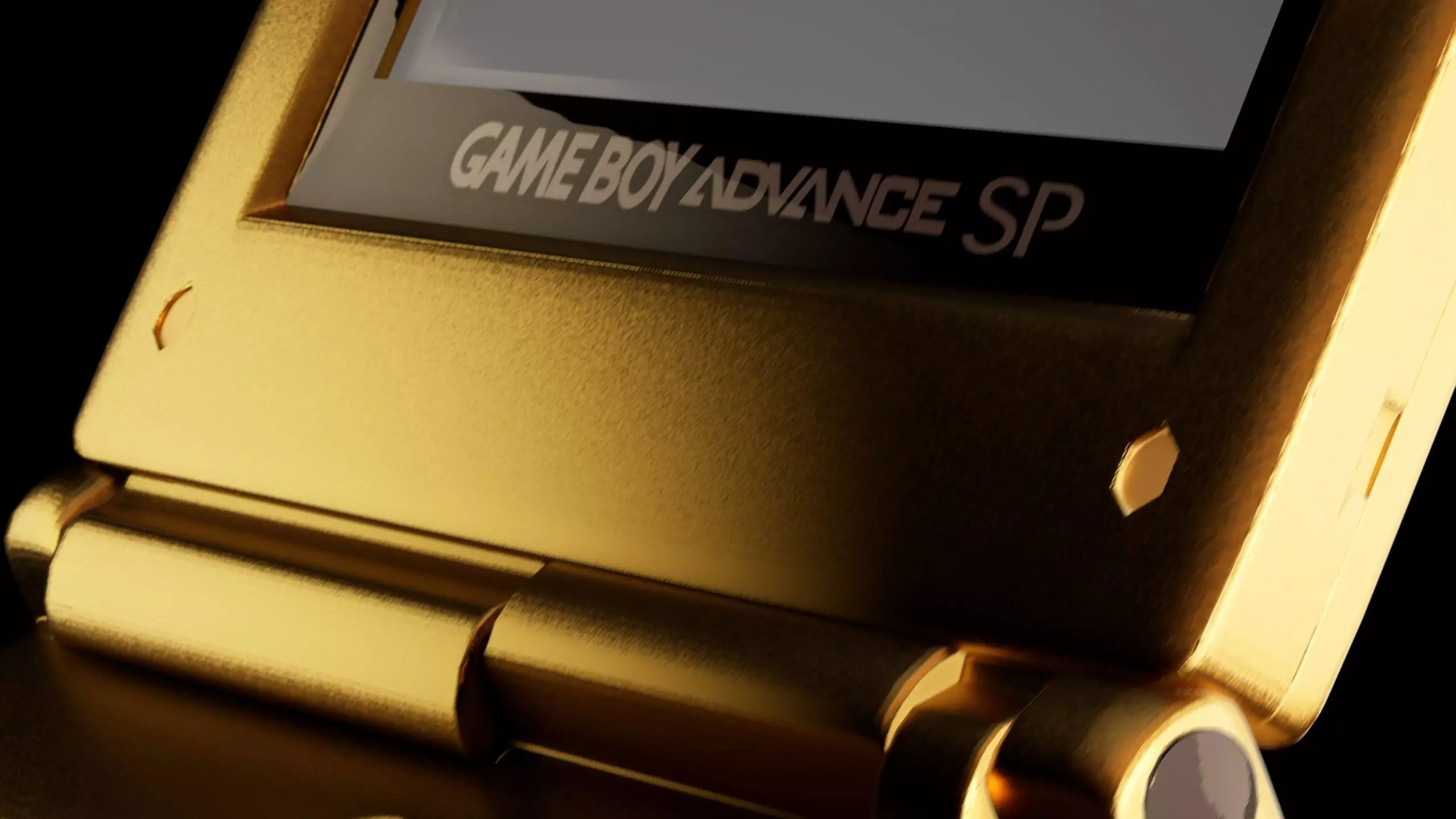 Gameboy Advance Zelda theme 3D model_11