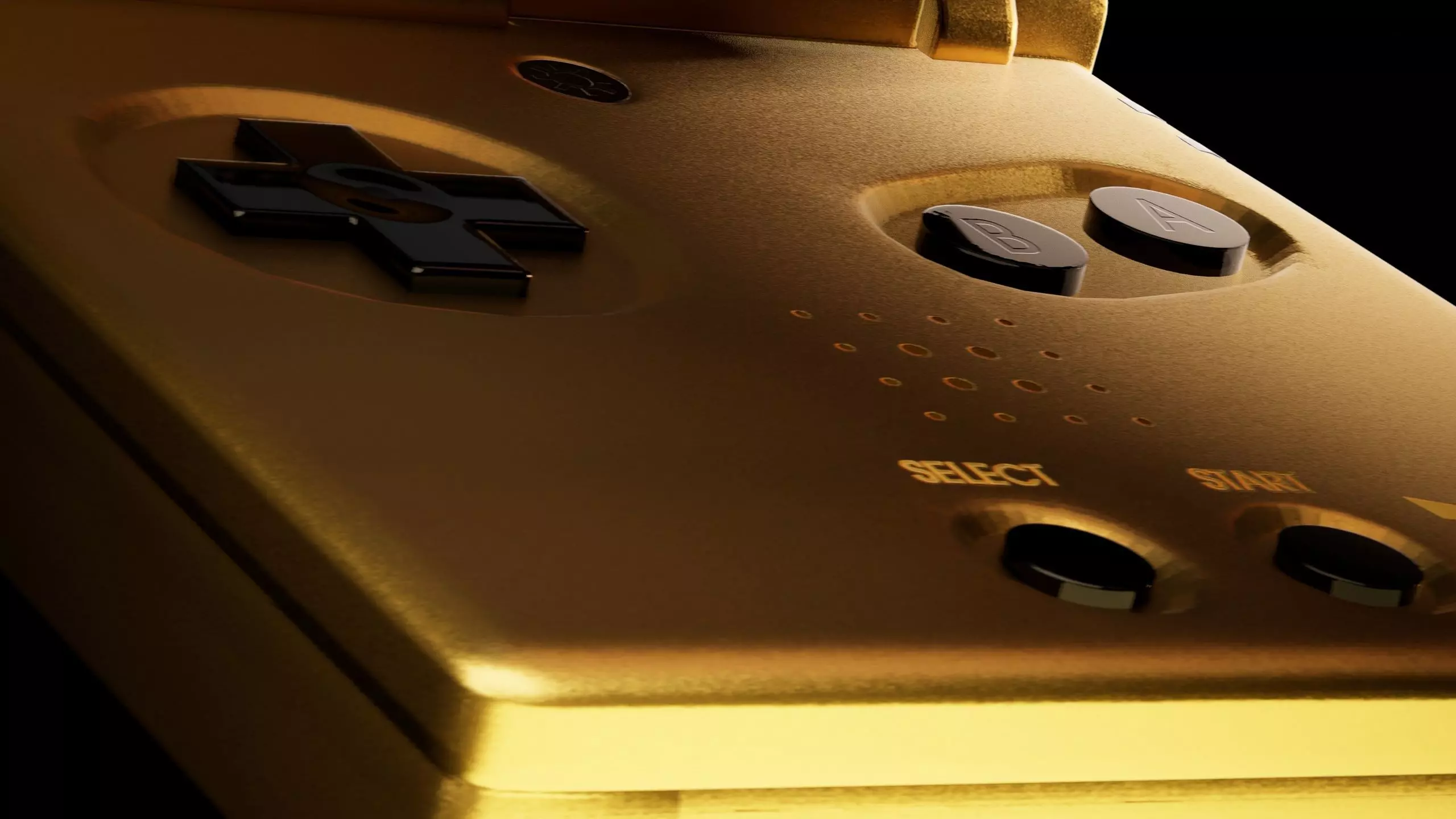 Gameboy Advance Zelda theme 3D model_8