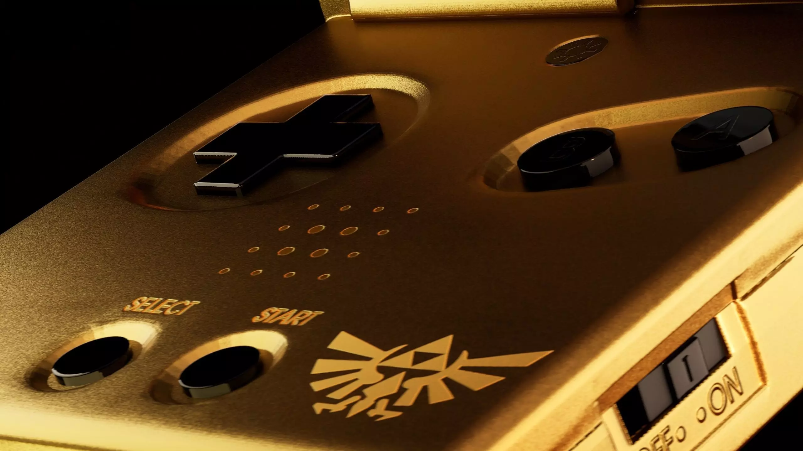 Gameboy Advance Zelda theme 3D model_9