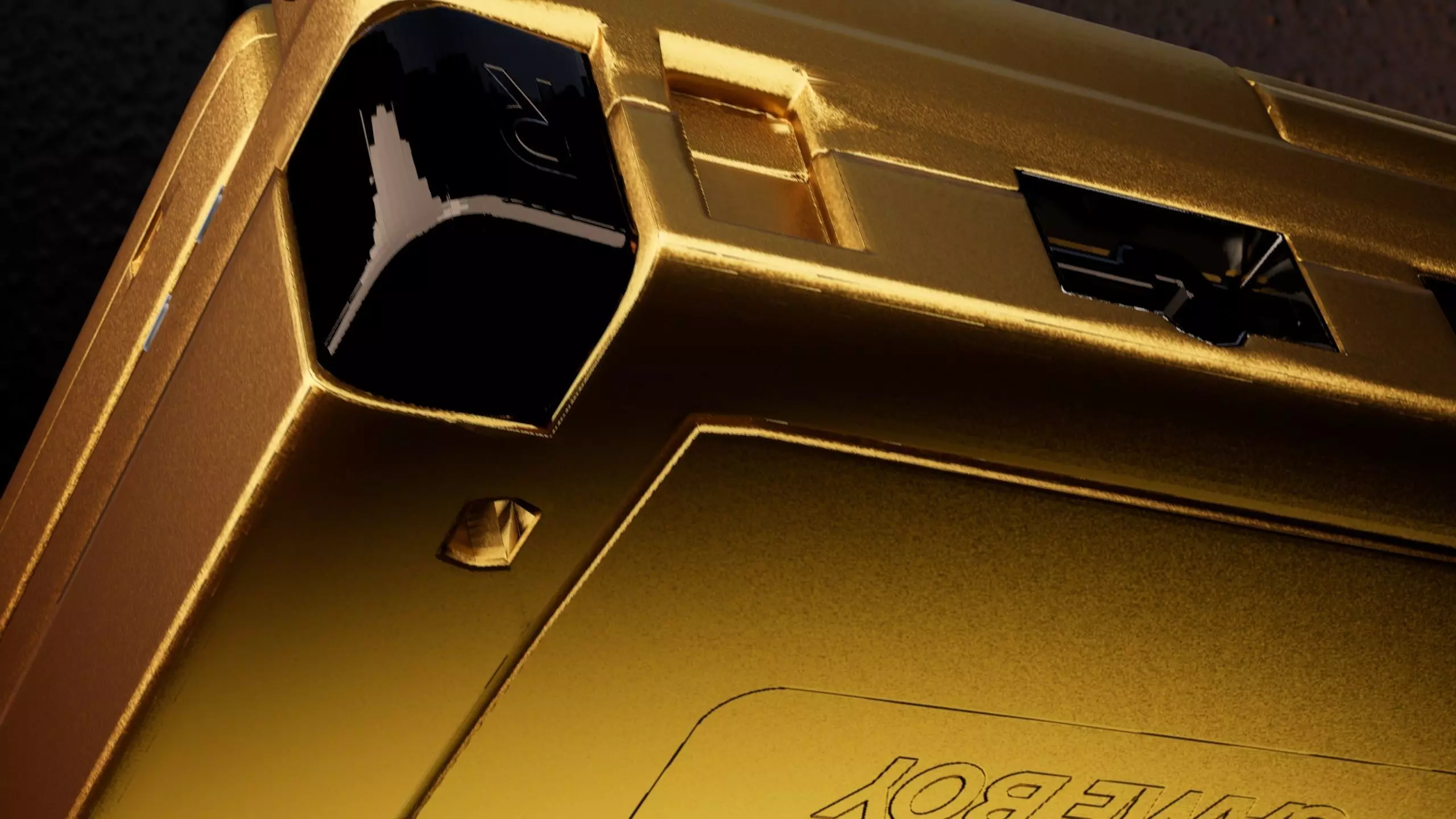 Gameboy Advance Zelda theme 3D model_3