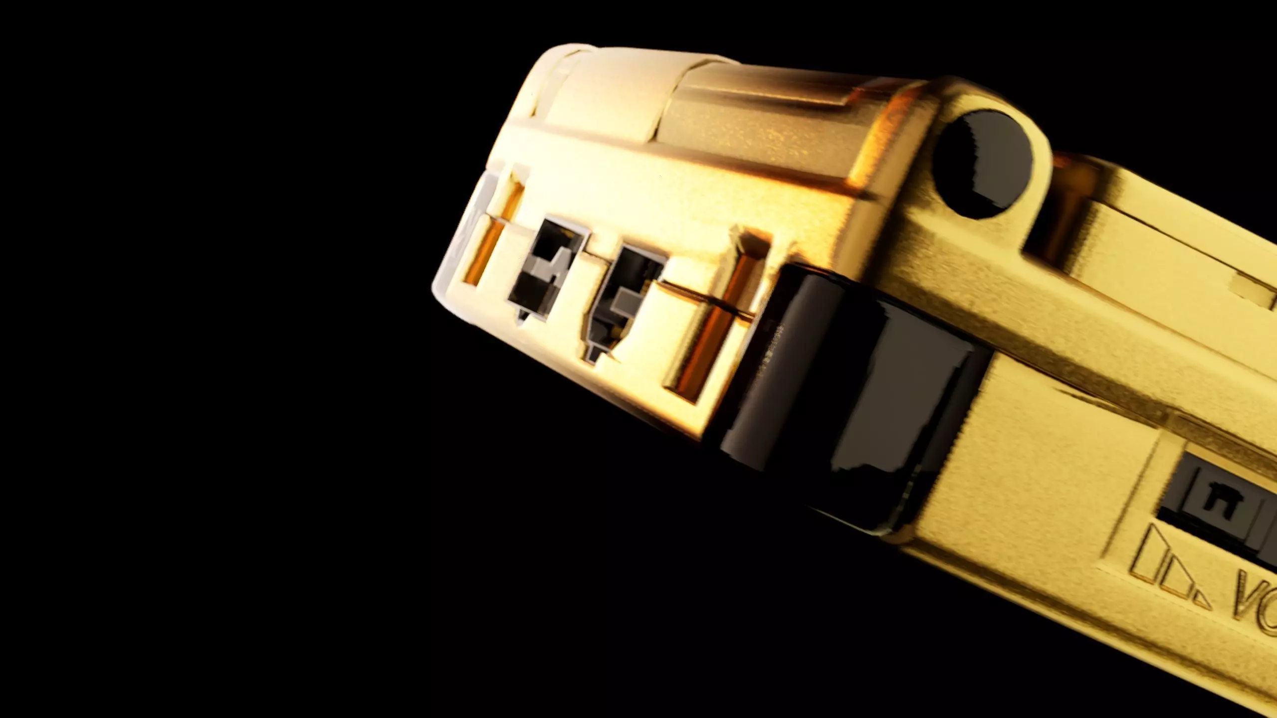 Gameboy Advance Zelda theme 3D model_2