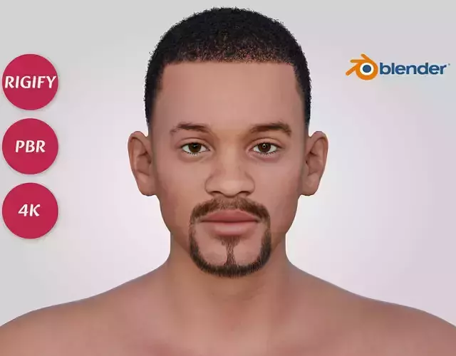 Will Smith - American Actor - Buzzcut Hair