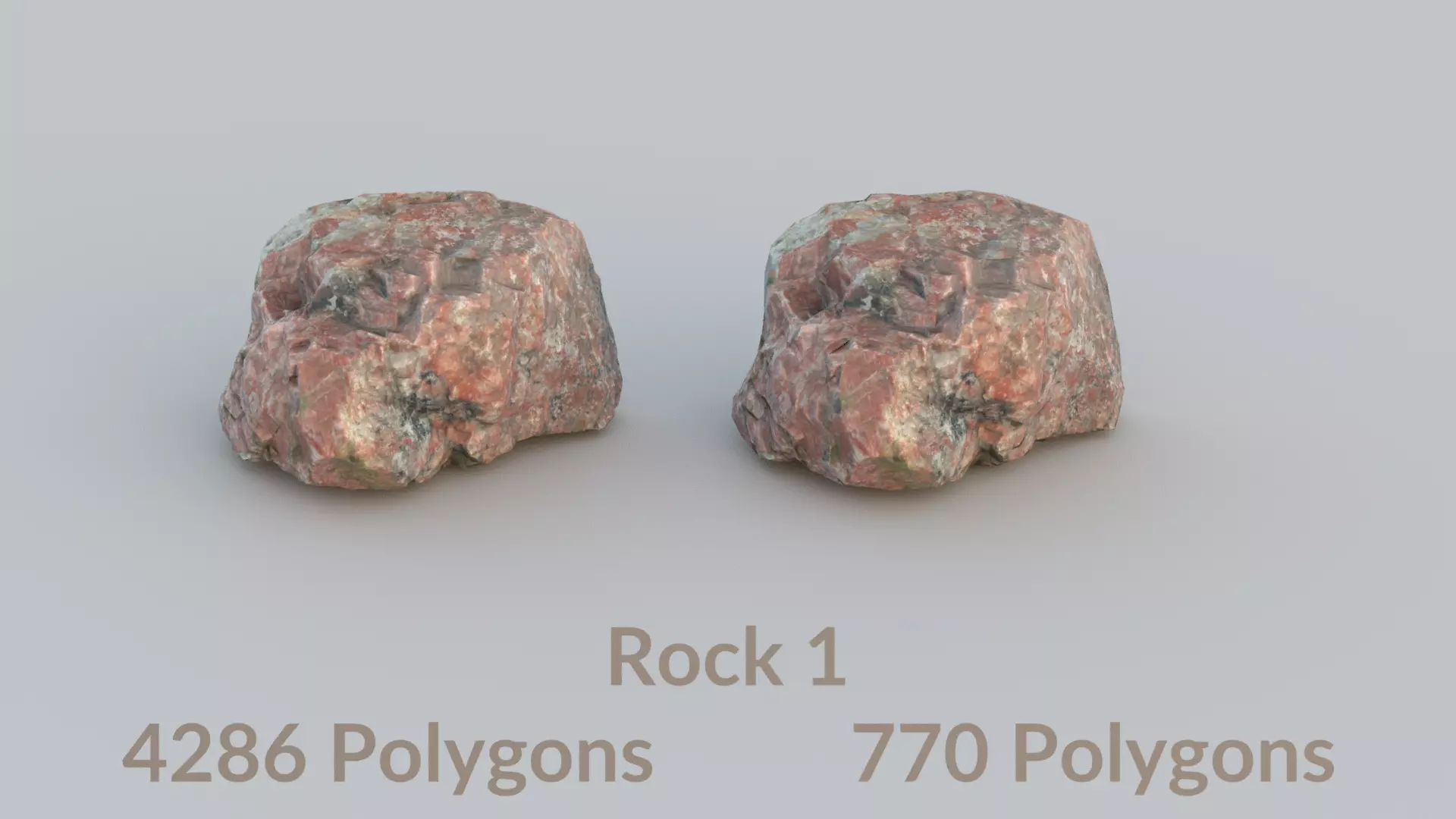 Realistic Rock Scan 2 Free low-poly 3D model