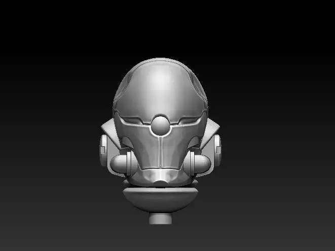 mk ninja space helmet 3D print model_0