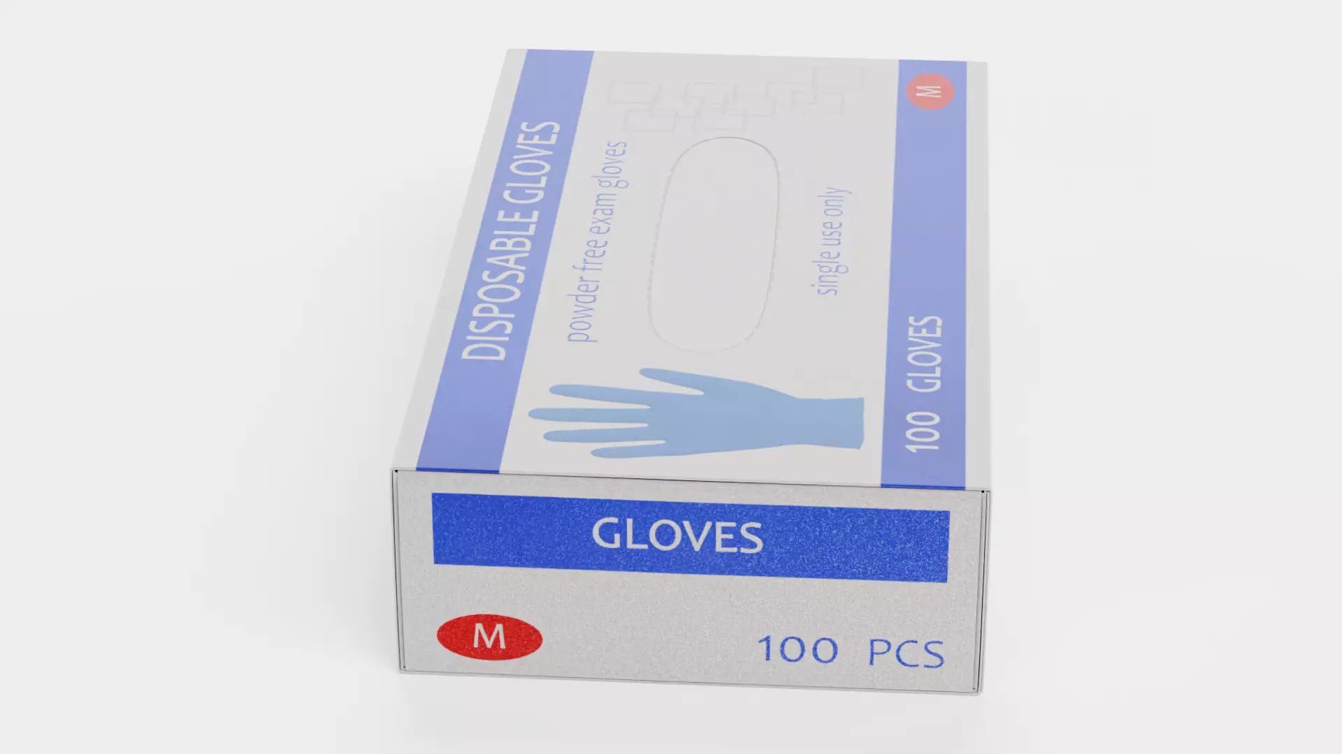 -Disposable Gloves Box V1- 3D model_4