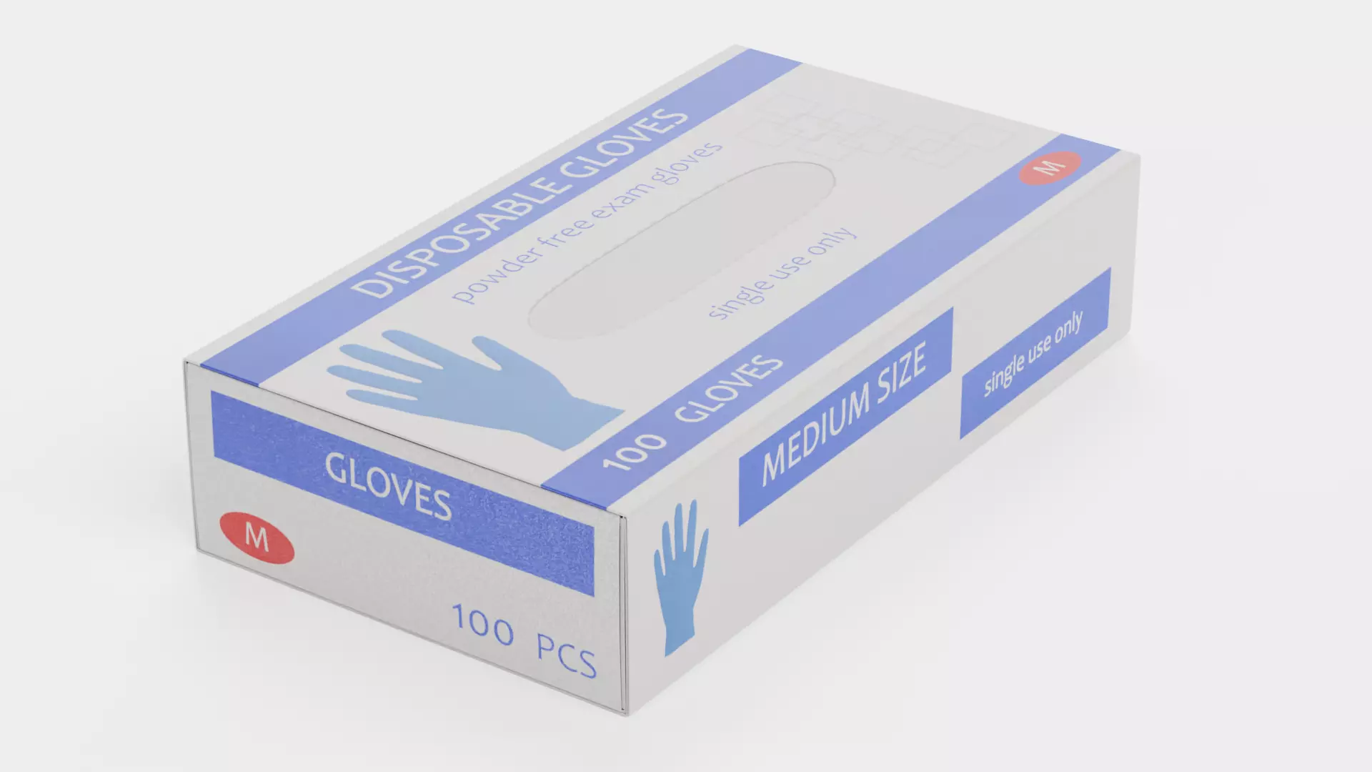 -Disposable Gloves Box V1- 3D model_3