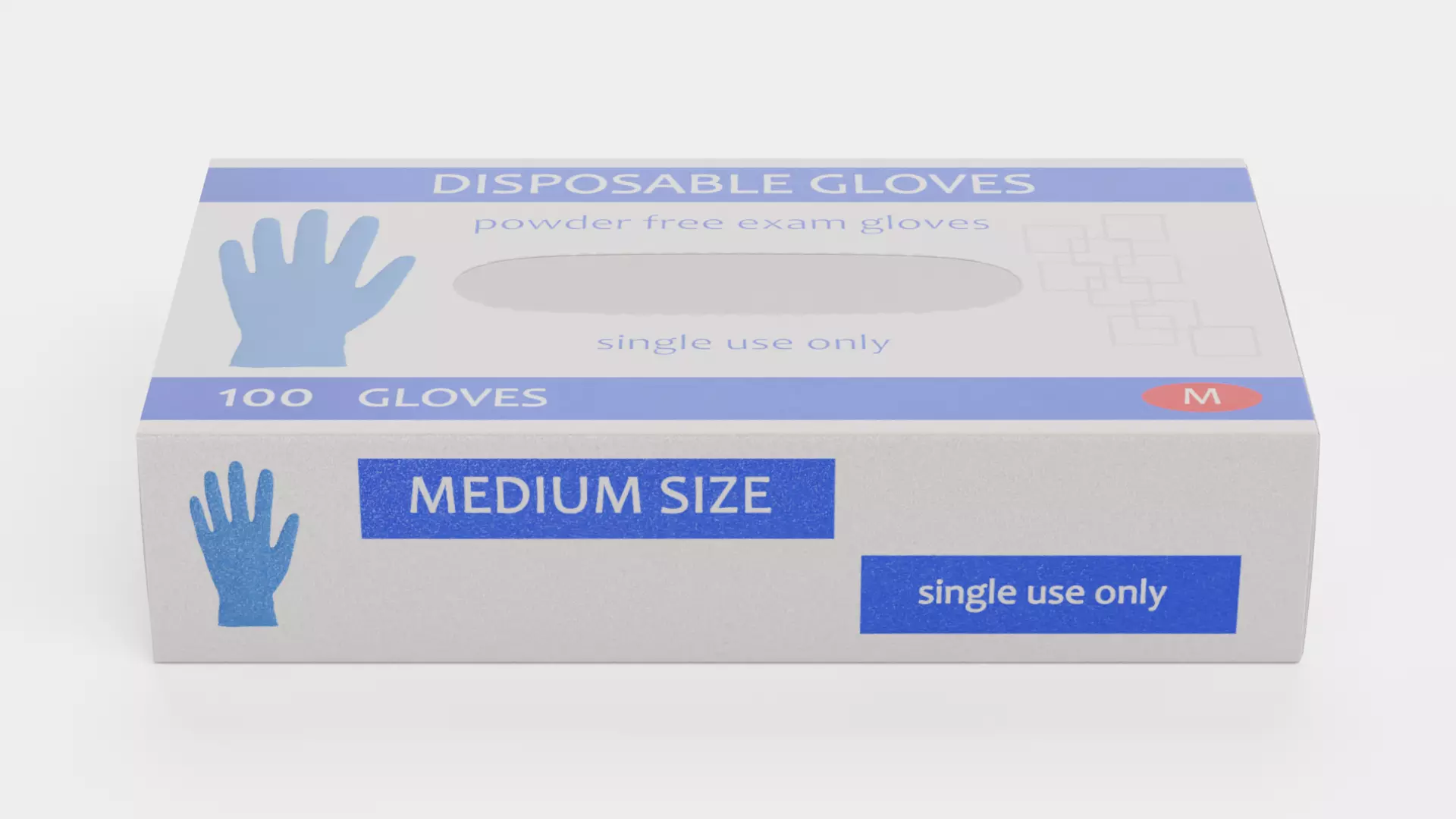 -Disposable Gloves Box V1- 3D model_2