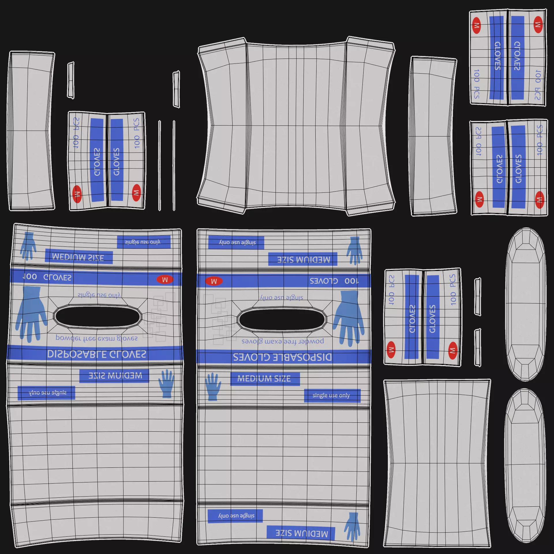 -Disposable Gloves Box V1- 3D model_6