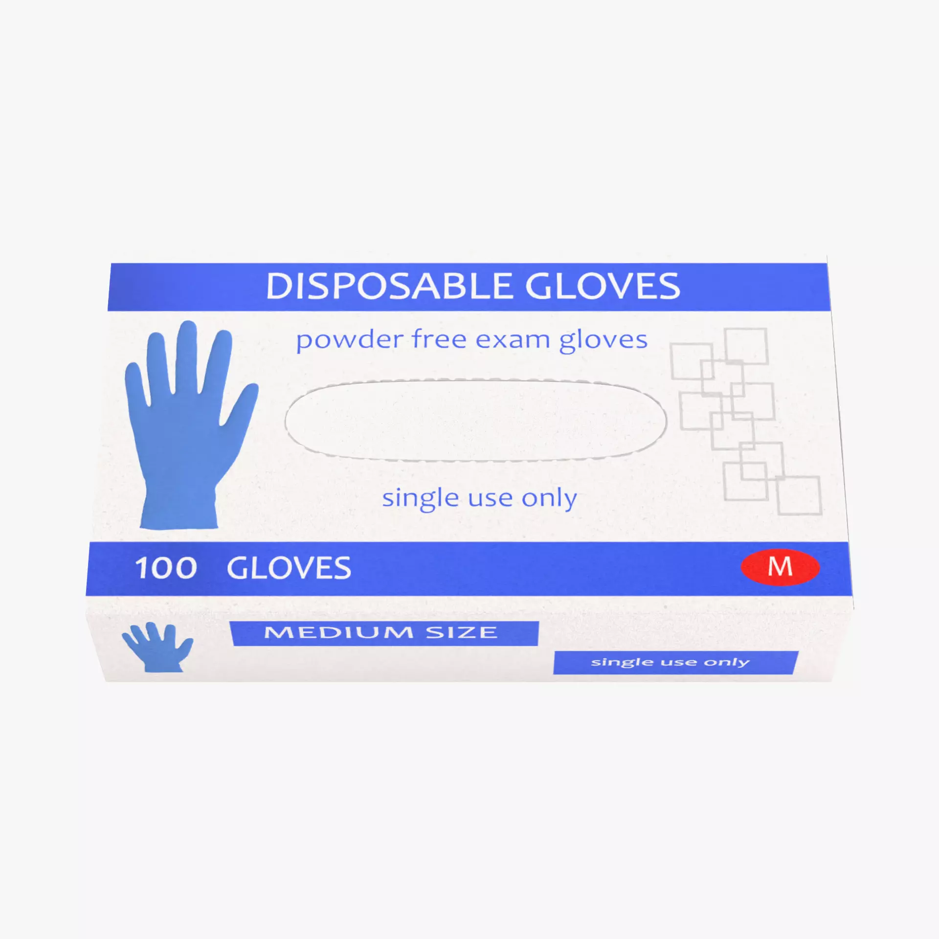 -Disposable Gloves Box V1- 3D model_11