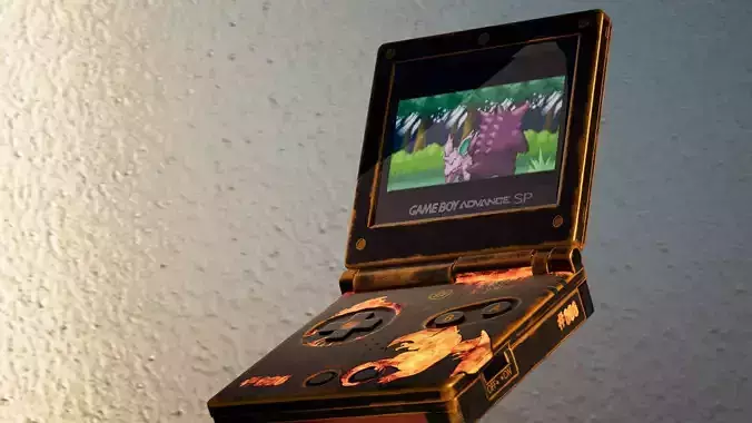 Gameboy advance Charizard theme