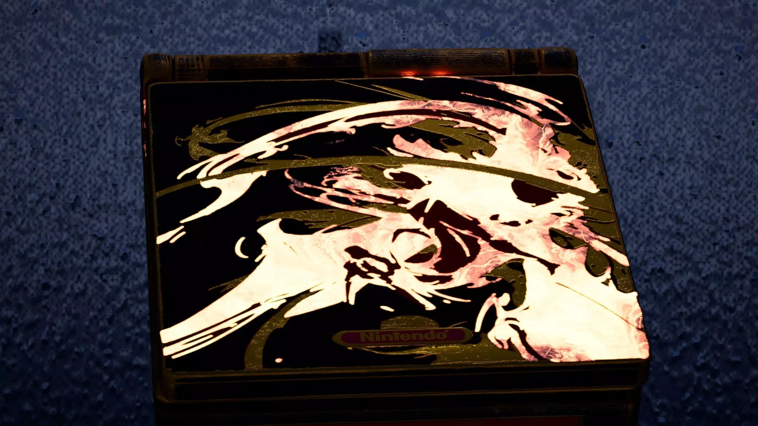 Gameboy advance Charizard theme 3D model_15