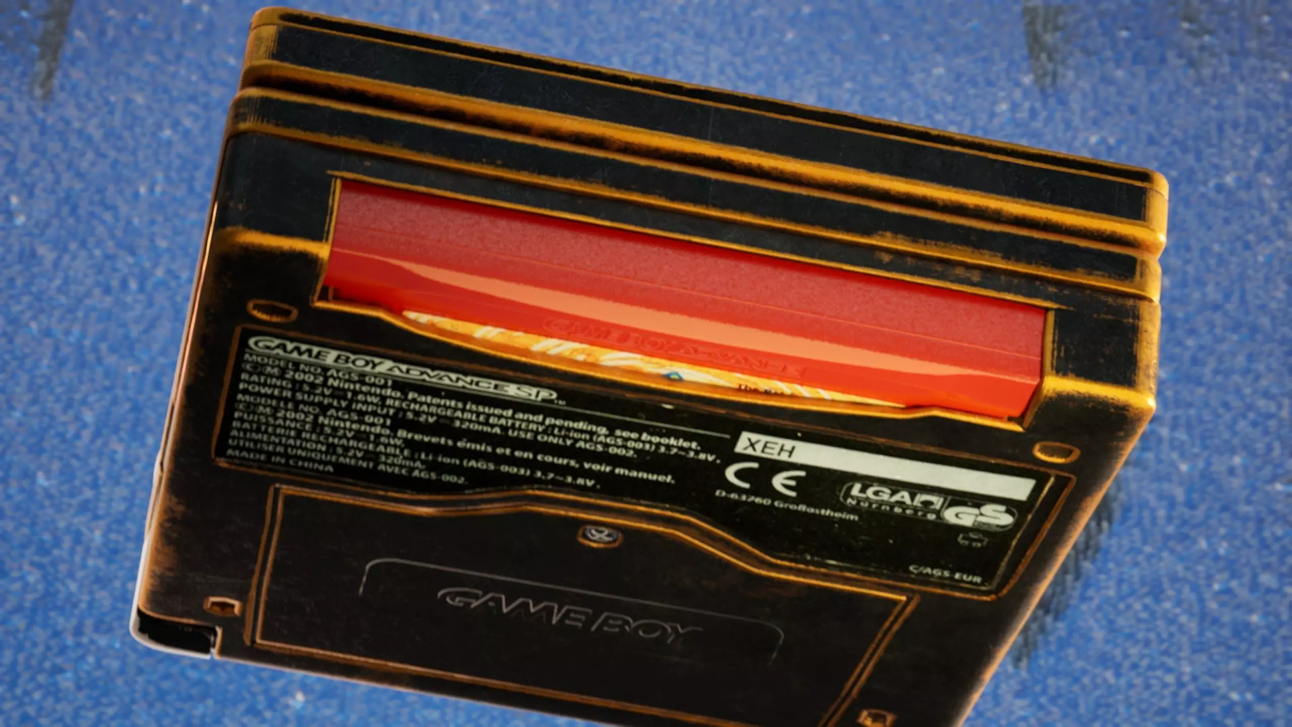 Gameboy advance Charizard theme 3D model_6