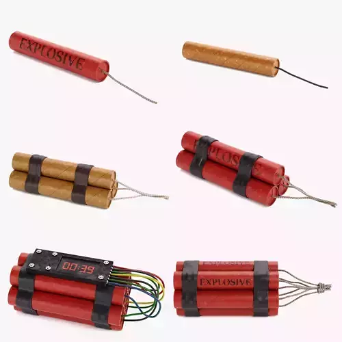 -Dynamites- 3D Model Collection